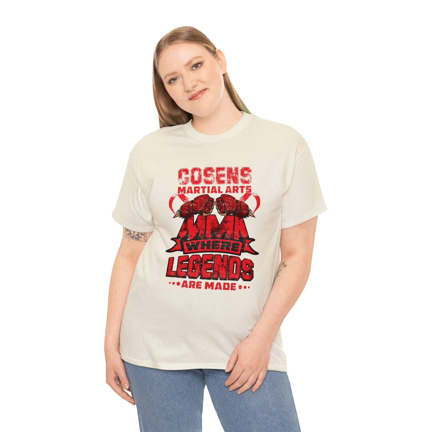 Legends Adult Cosens Martial Arts Unisex Heavy Cotton Tee