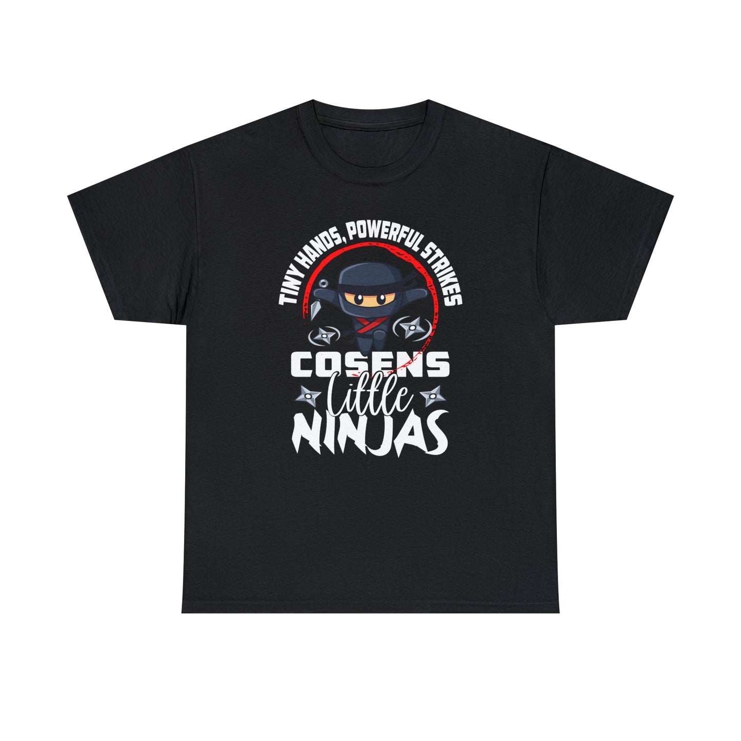 Adult "Little Ninjas" Cosens Martial Arts Unisex Heavy Cotton Tee Unisex Heavy Cotton Tee