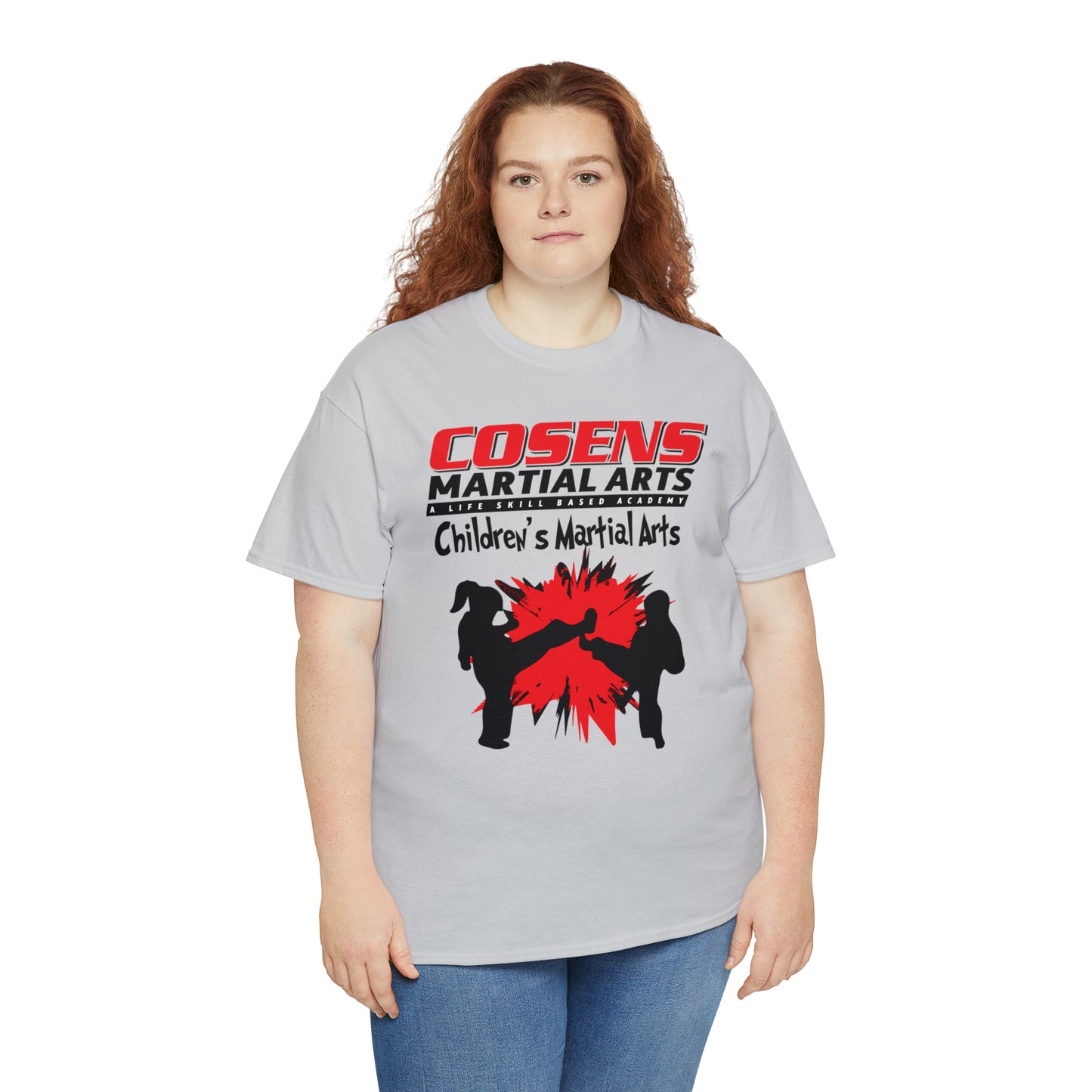 Adult "Childrens Martial Arts" Cosens Martial Arts Unisex Heavy Cotton Tee Unisex Heavy Cotton Tee