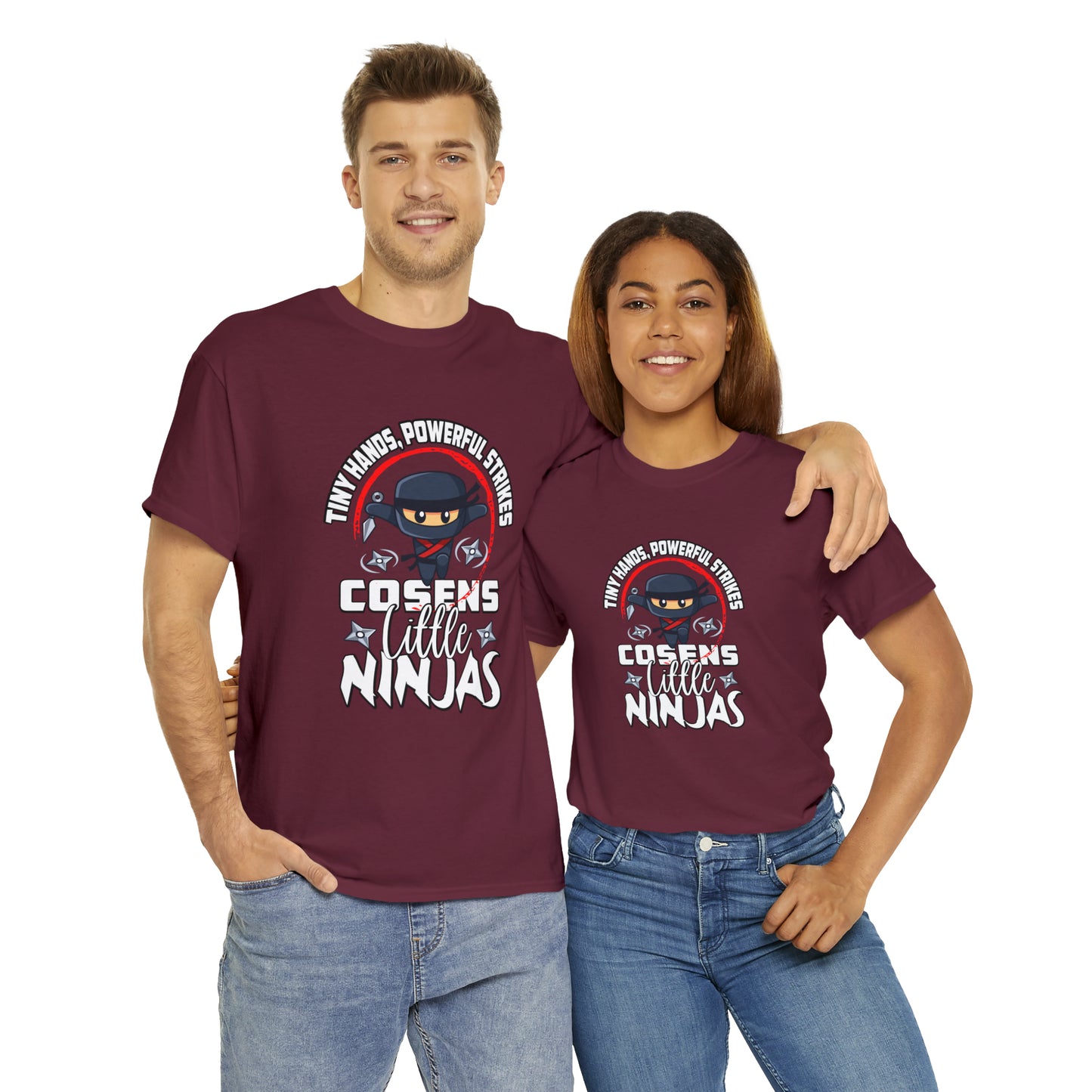Little Ninjas Adult Unisex Heavy Cotton Tee