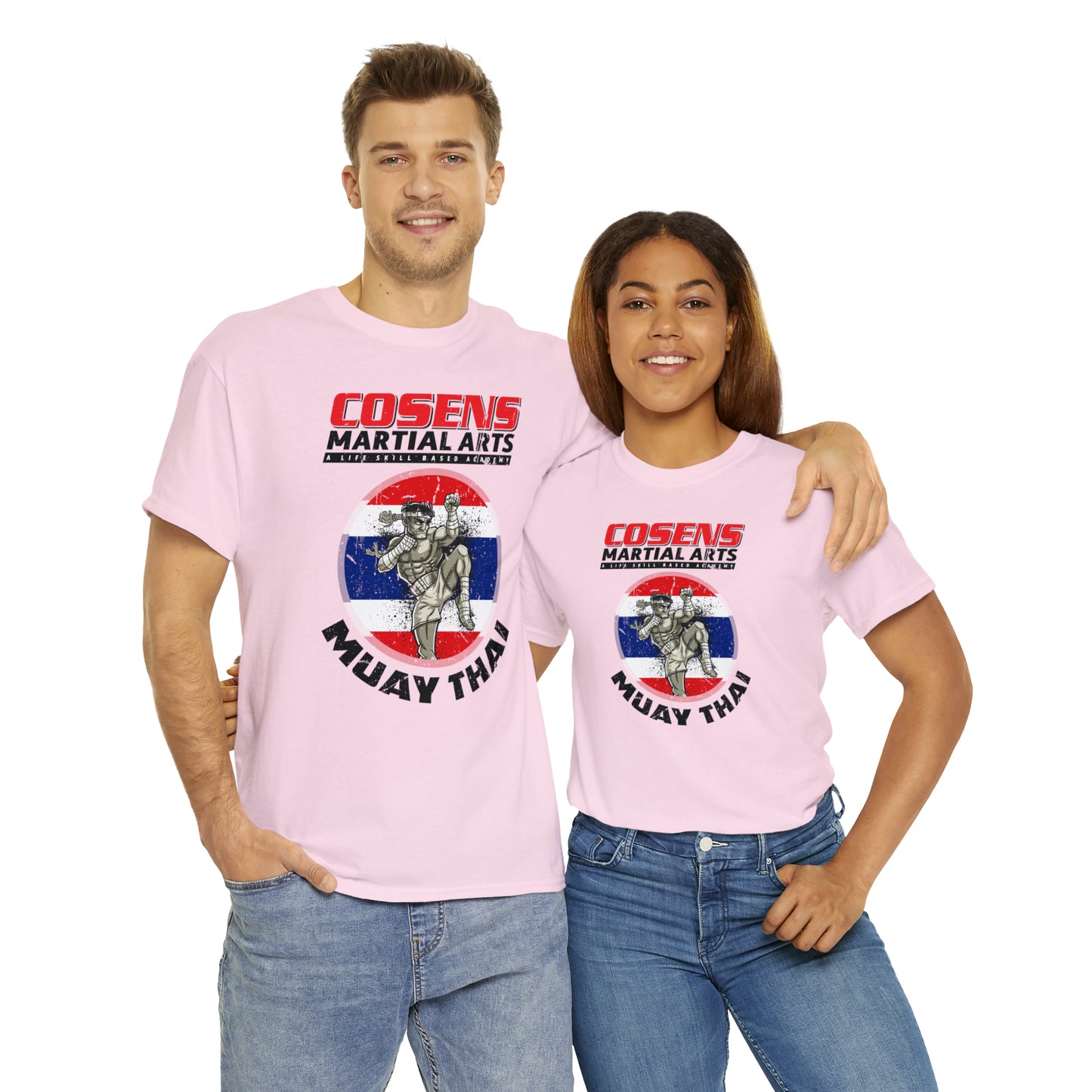 Adult "Muay Thai" Cosens Martial Arts Unisex Heavy Cotton Tee Unisex Heavy Cotton Tee