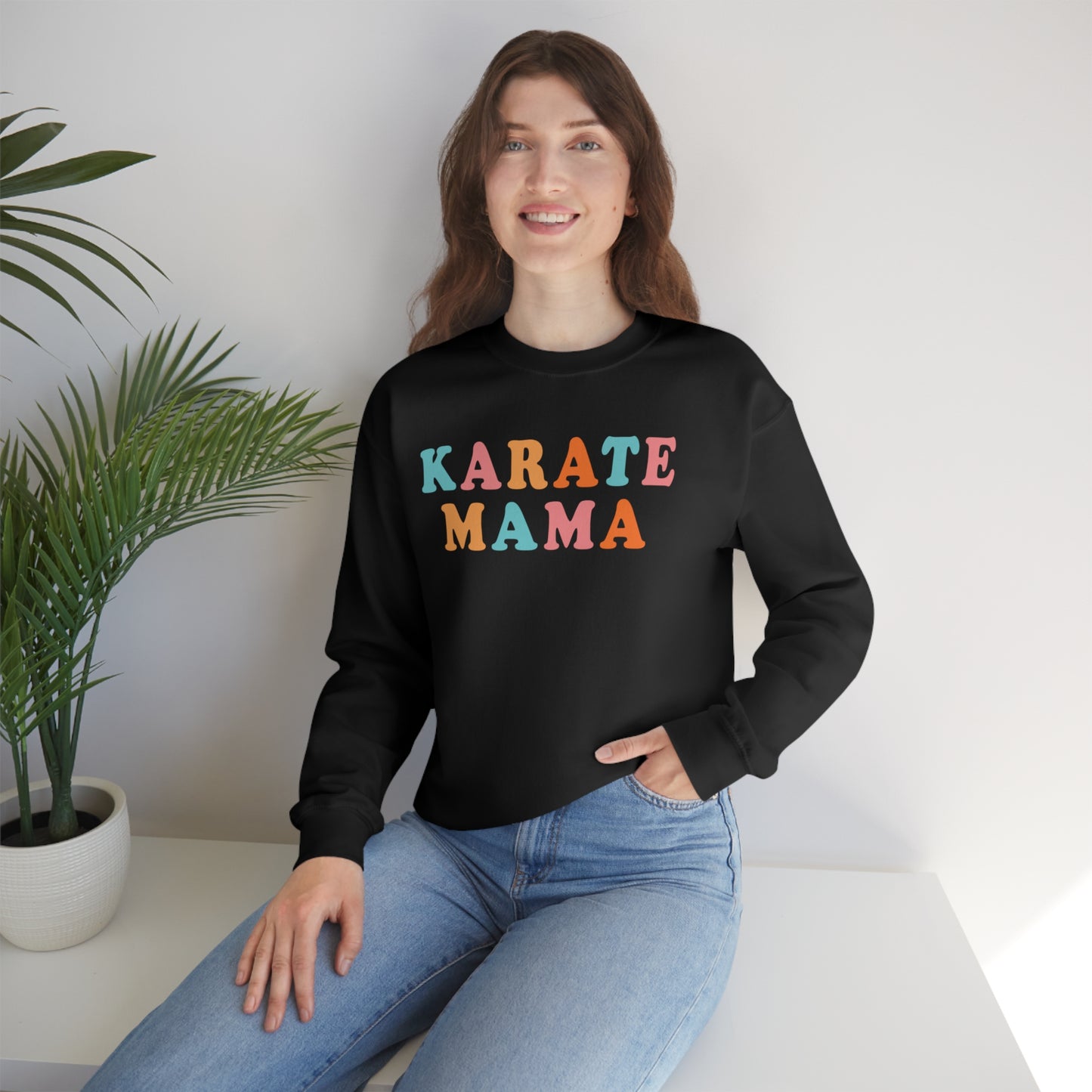 Cosens Karate Mama Heavy Blend™ Crewneck Sweatshirt