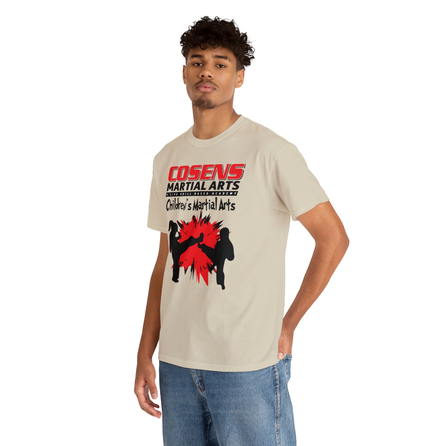 Adult "Childrens Martial Arts" Cosens Martial Arts Unisex Heavy Cotton Tee Unisex Heavy Cotton Tee
