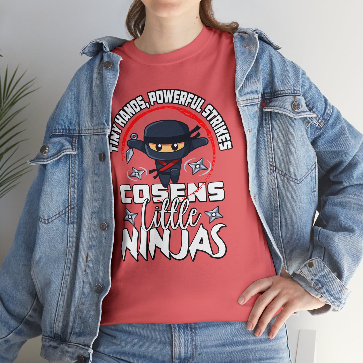 Adult "Little Ninjas" Cosens Martial Arts Unisex Heavy Cotton Tee Unisex Heavy Cotton Tee