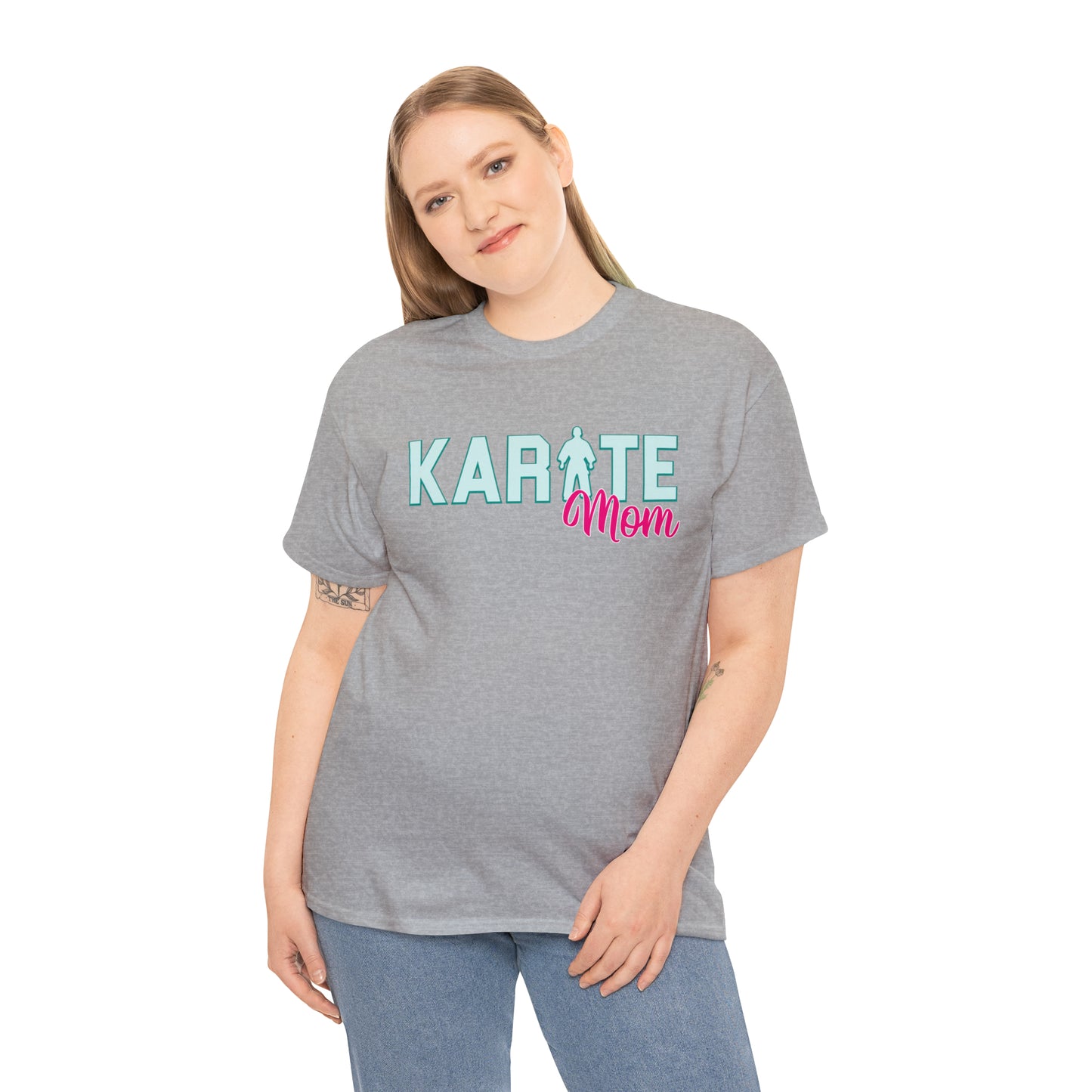 Karate Mom Life Heavy Cotton Tee