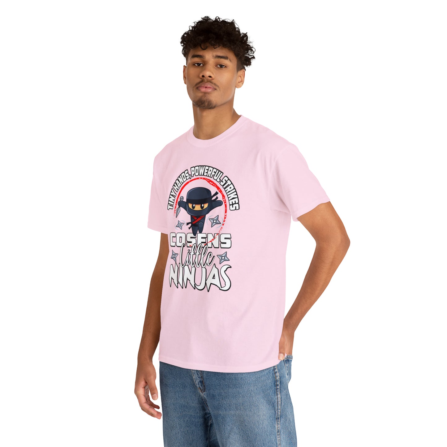 Adult "Little Ninjas" Cosens Martial Arts Unisex Heavy Cotton Tee Unisex Heavy Cotton Tee