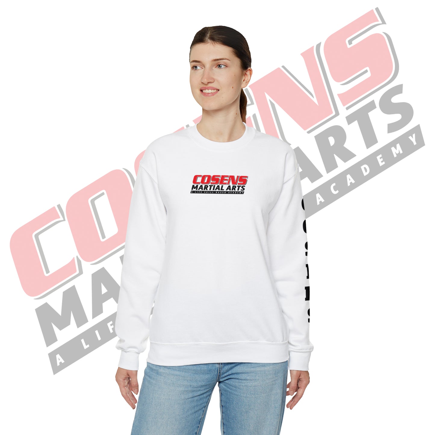 Adult Custom Crewneck Sweatshirt (Name on Sleeve)