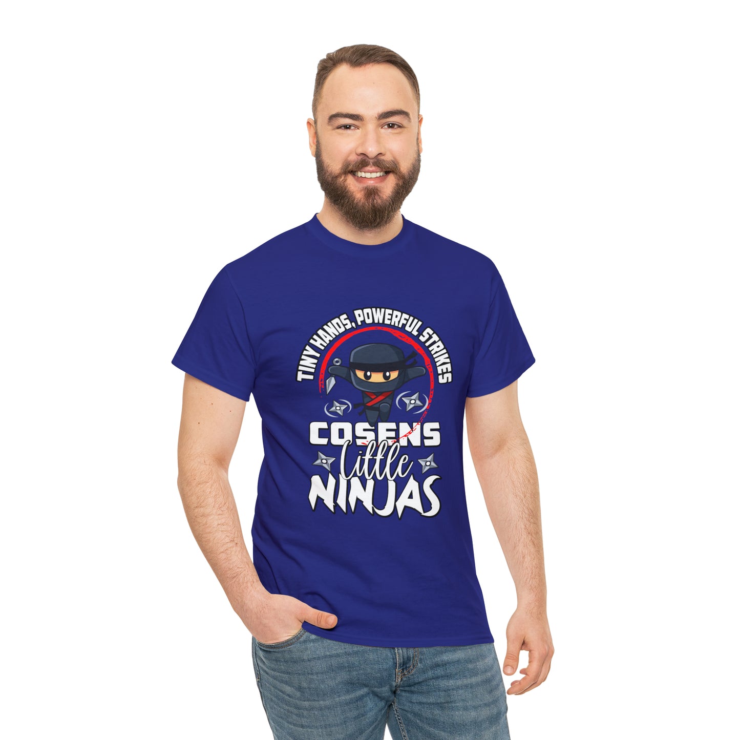 Little Ninjas Adult Unisex Heavy Cotton Tee