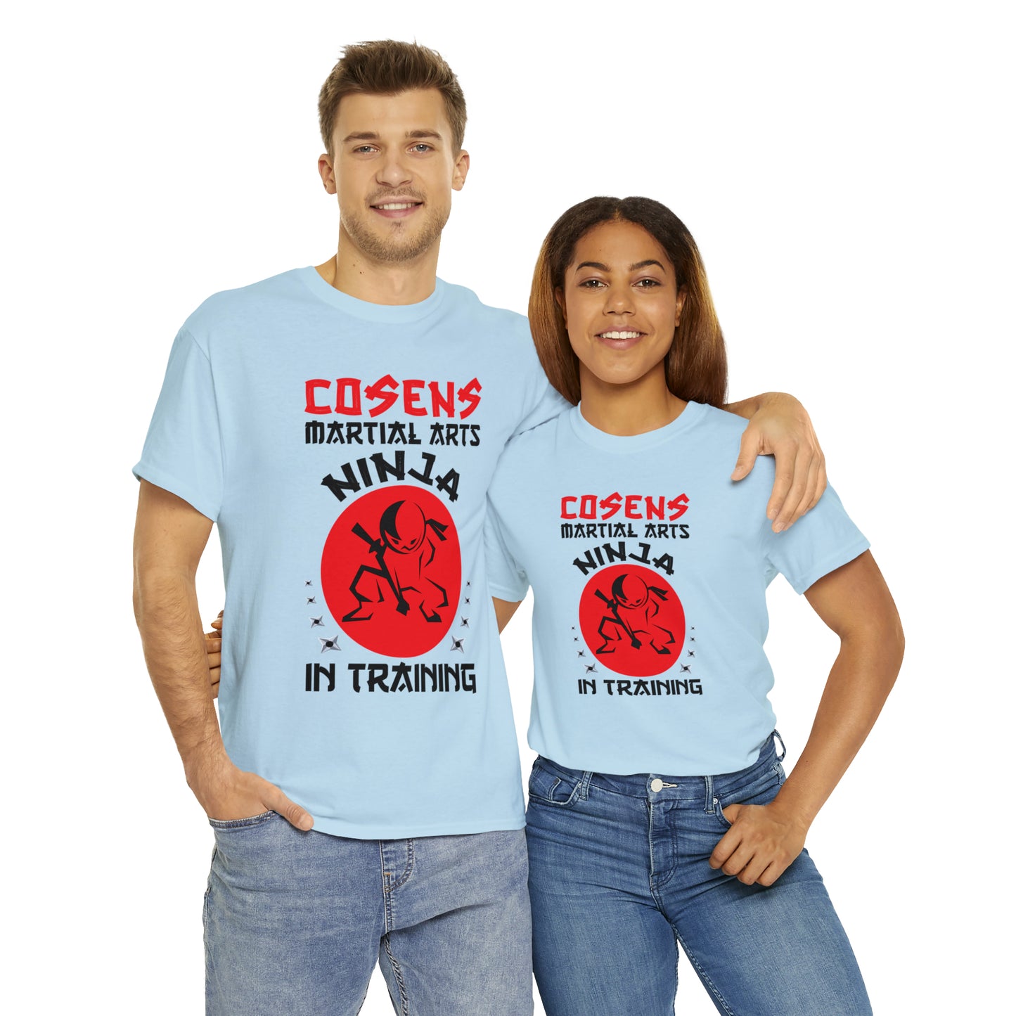 Adult "Ninja in Training" Unisex Heavy Cotton Tee