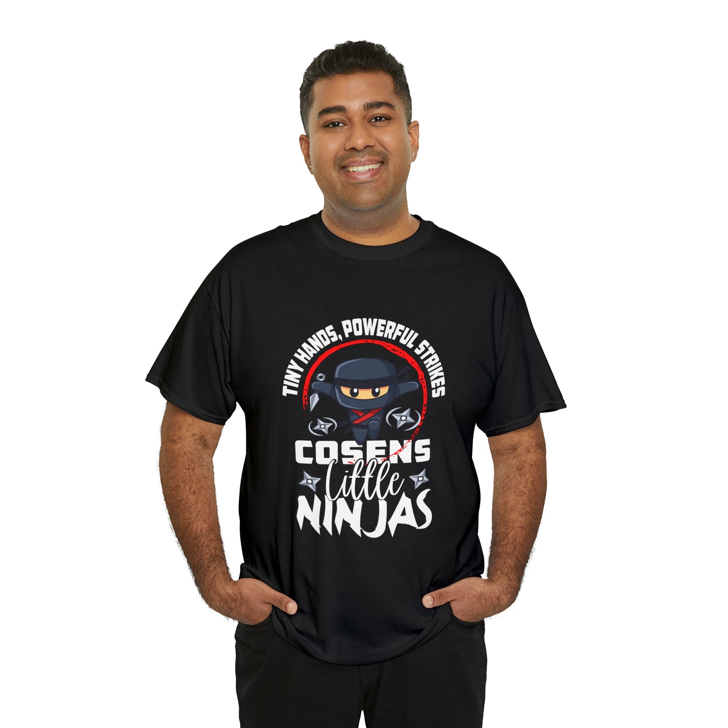 Little Ninjas Adult Unisex Heavy Cotton Tee