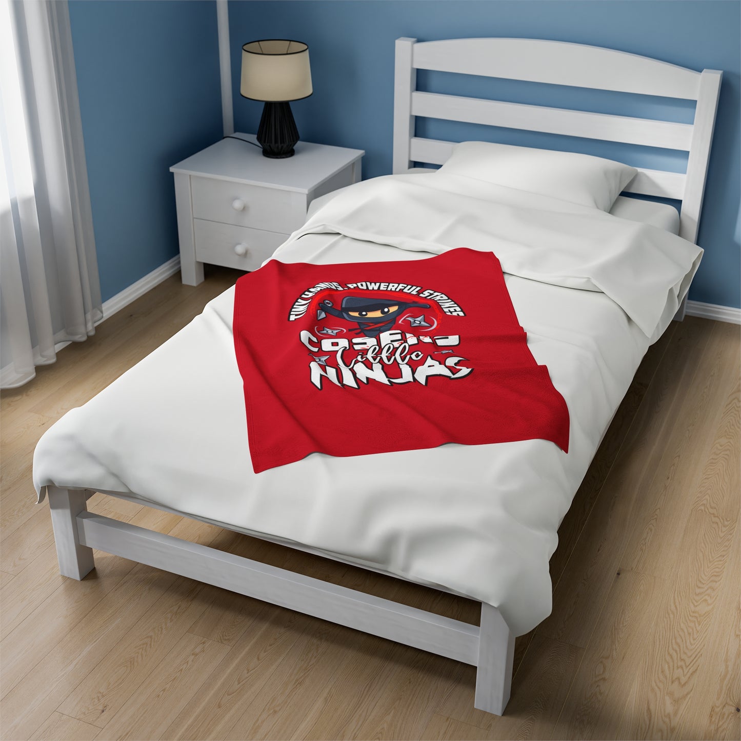 Little Ninja Cozy Blanket – Softness Meets Martial Arts Spirit