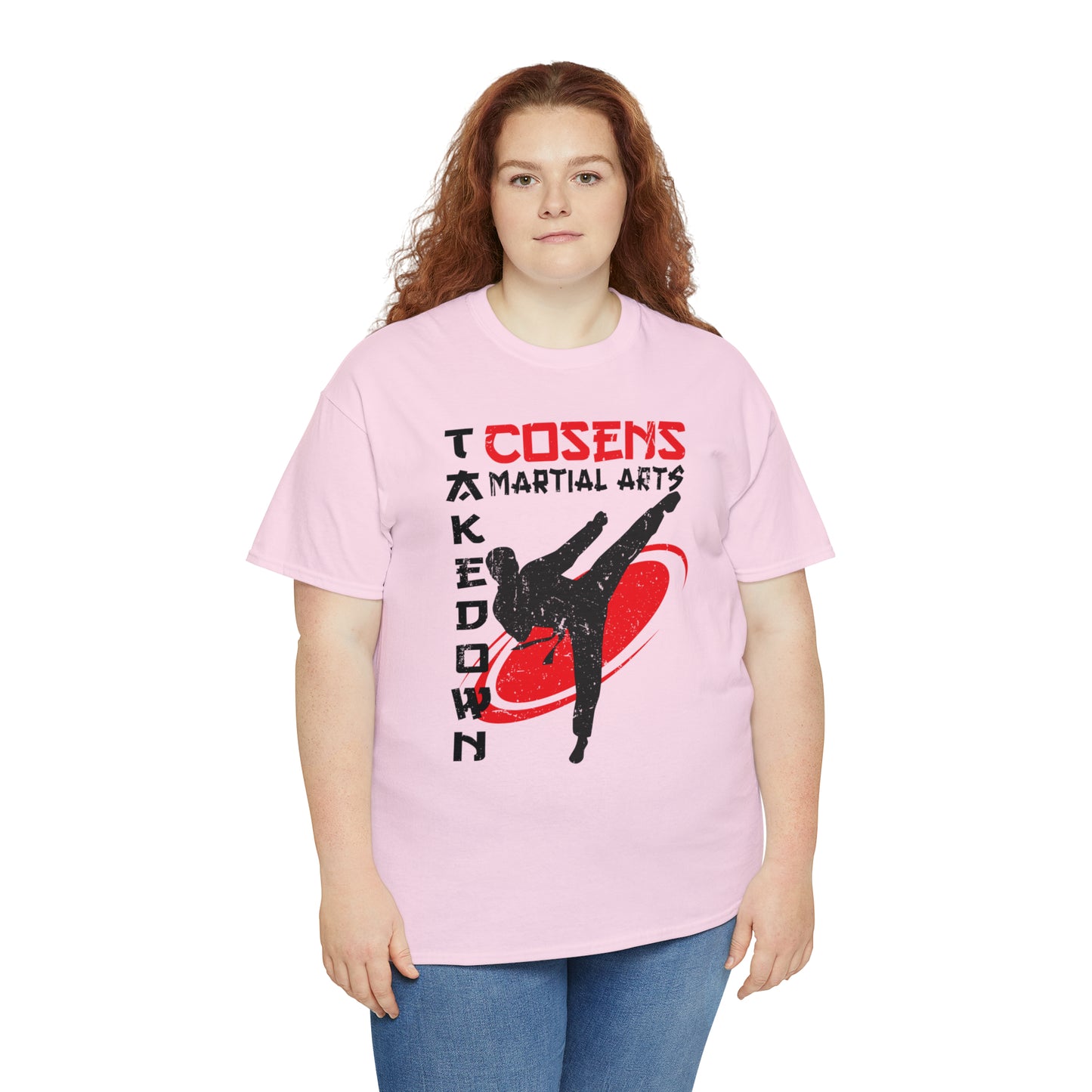 Adult "Takedown" Cosens Martial Arts Unisex Heavy Cotton Tee Unisex Heavy Cotton Tee