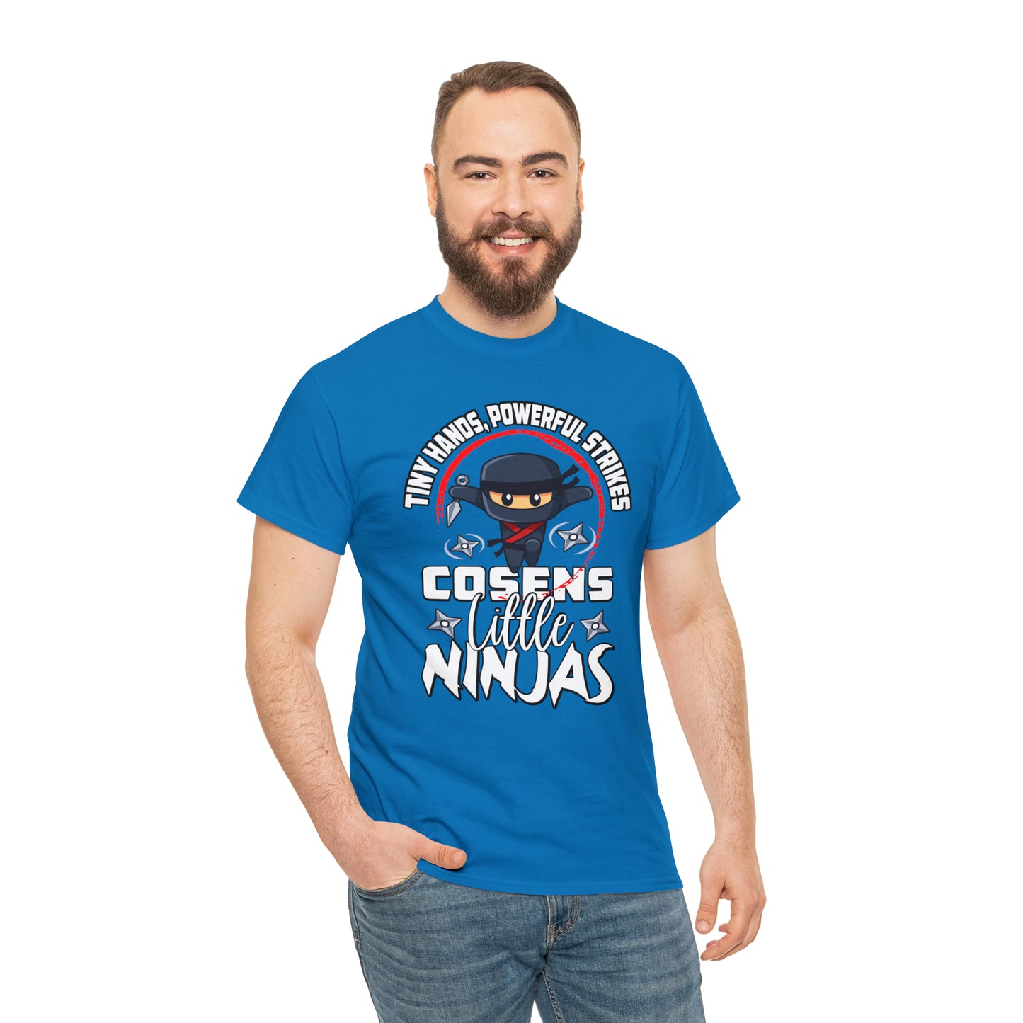 Adult "Little Ninjas" Cosens Martial Arts Unisex Heavy Cotton Tee Unisex Heavy Cotton Tee