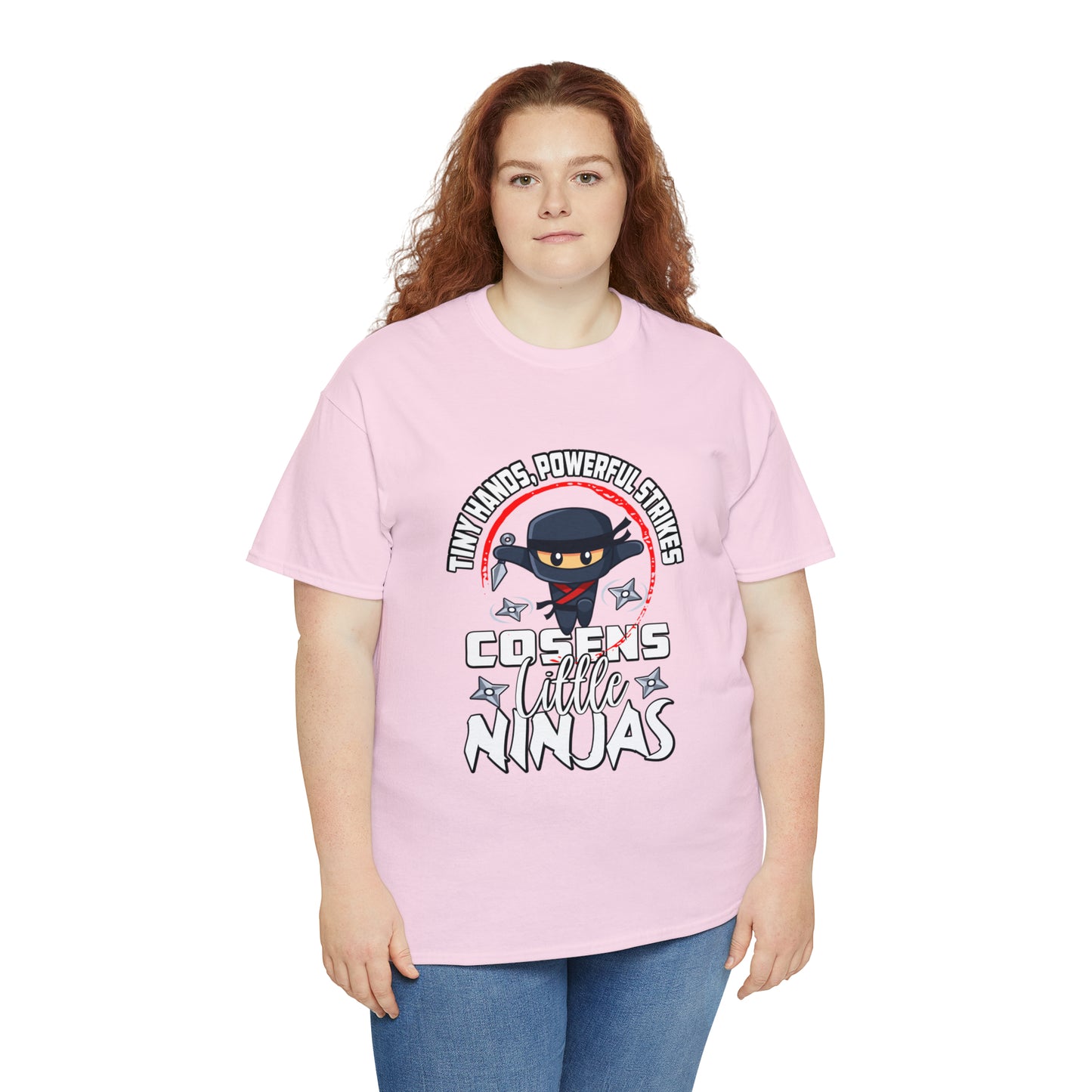 Little Ninjas Adult Unisex Heavy Cotton Tee
