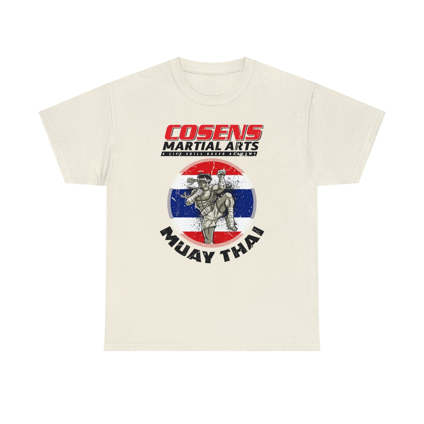 Adult "Muay Thai" Cosens Martial Arts Unisex Heavy Cotton Tee Unisex Heavy Cotton Tee
