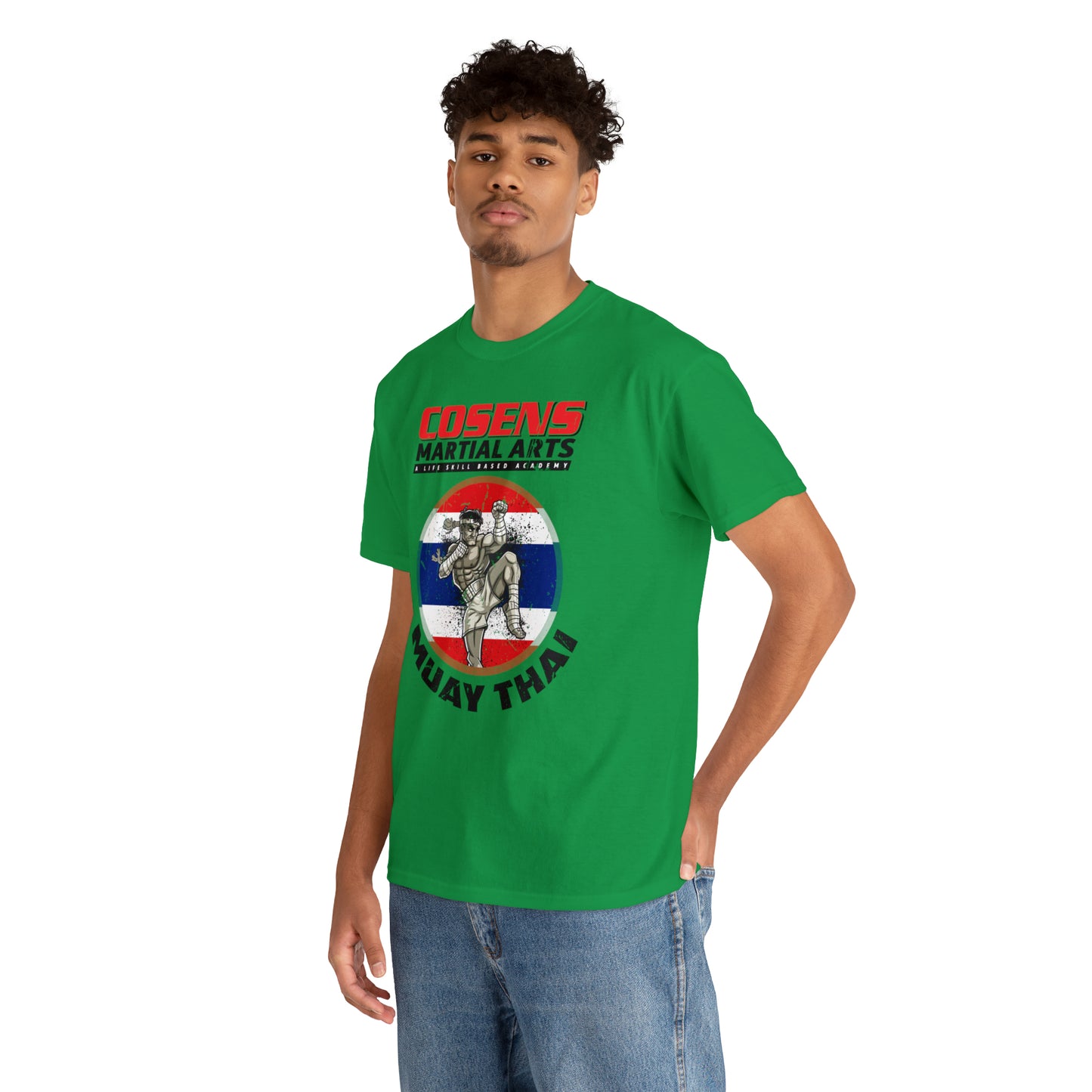 Adult "Muay Thai" Cosens Martial Arts Unisex Heavy Cotton Tee Unisex Heavy Cotton Tee
