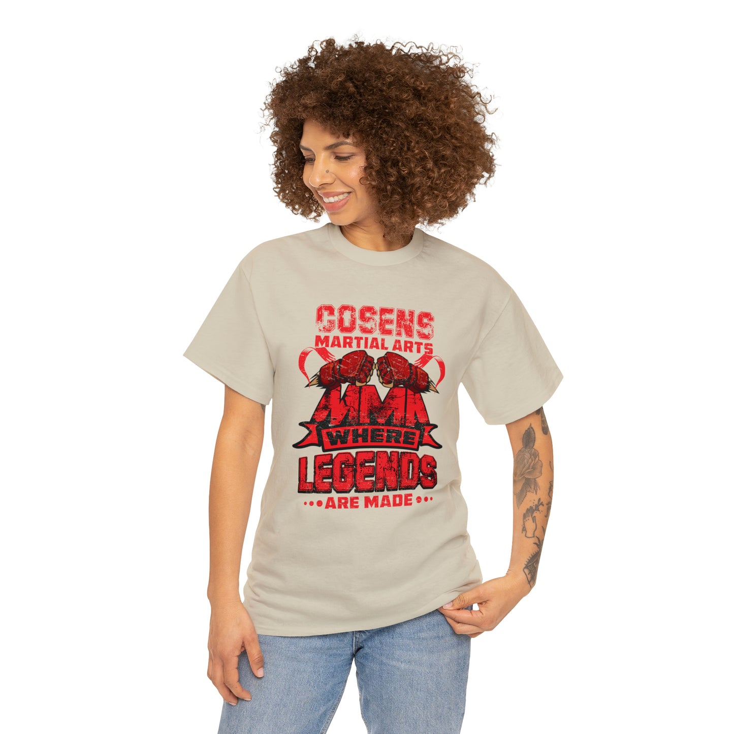 Legends Adult Cosens Martial Arts Unisex Heavy Cotton Tee