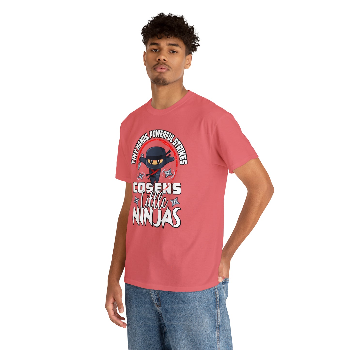 Adult "Little Ninjas" Cosens Martial Arts Unisex Heavy Cotton Tee Unisex Heavy Cotton Tee