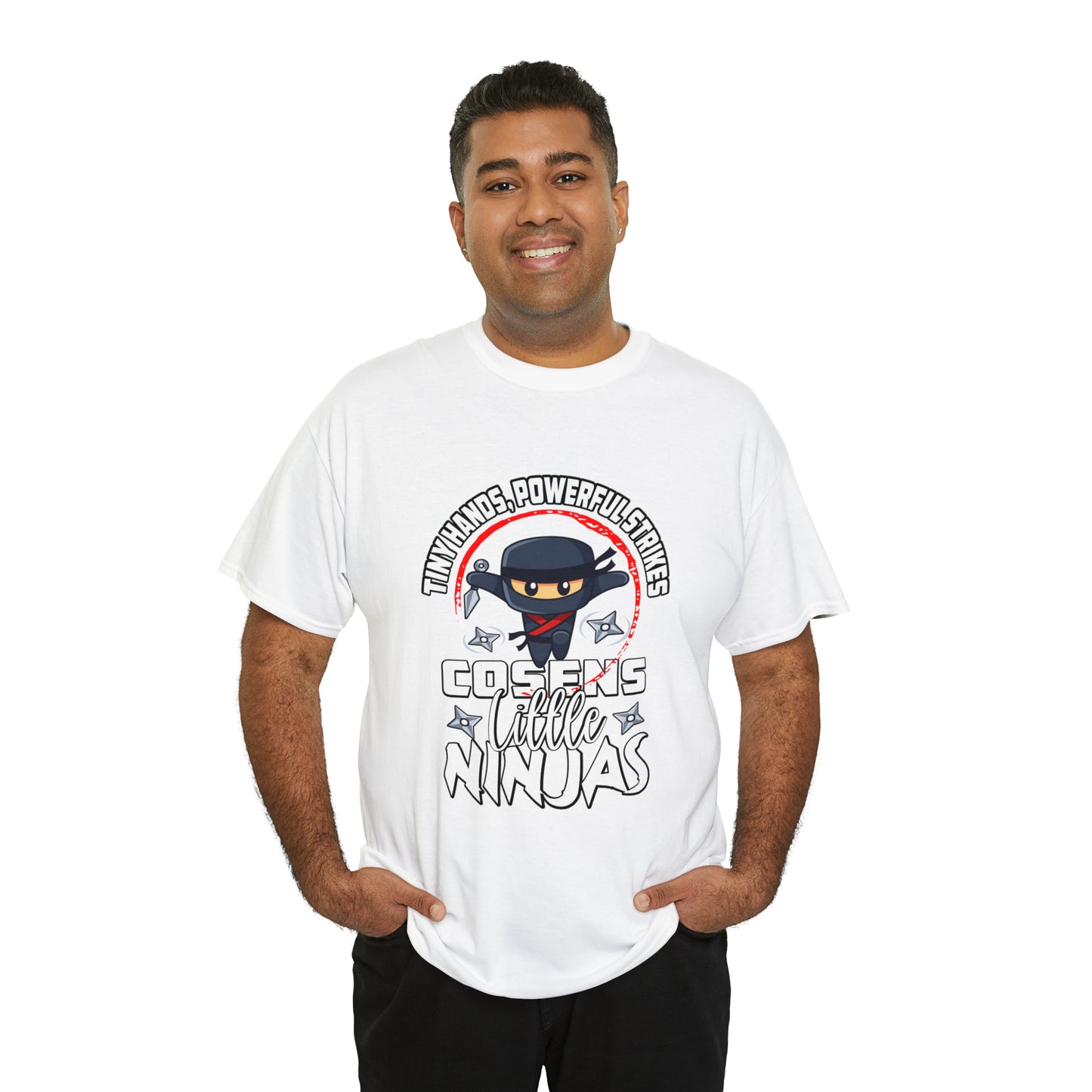 Little Ninjas Adult Unisex Heavy Cotton Tee