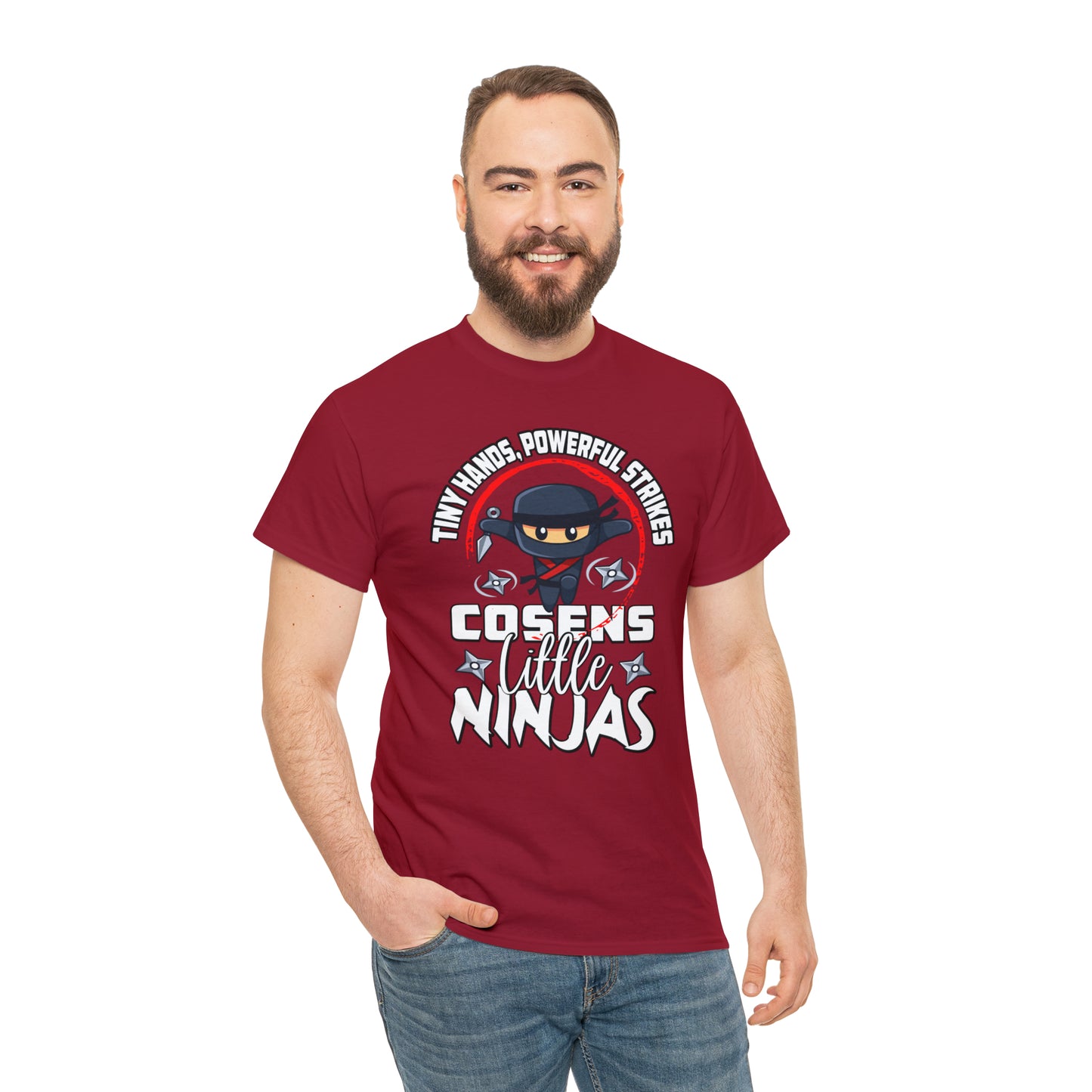 Adult "Little Ninjas" Cosens Martial Arts Unisex Heavy Cotton Tee Unisex Heavy Cotton Tee