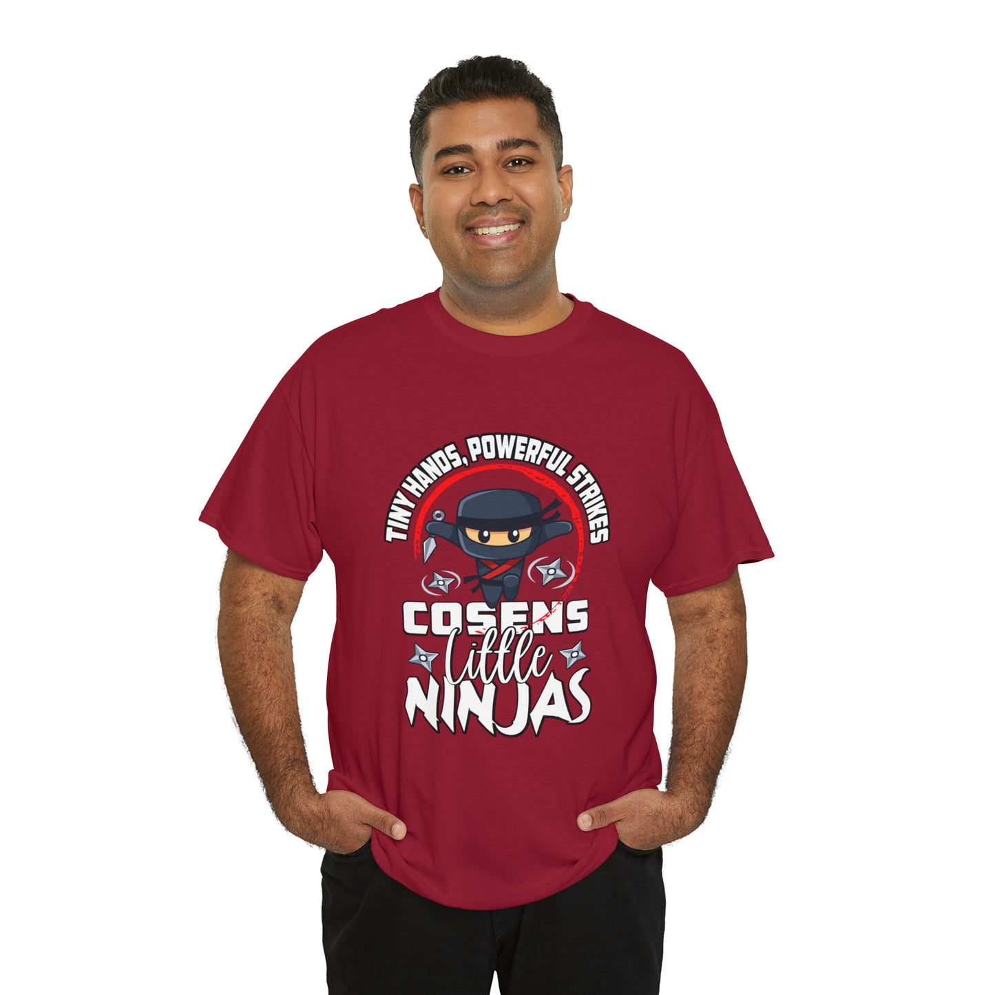Little Ninjas Adult Unisex Heavy Cotton Tee