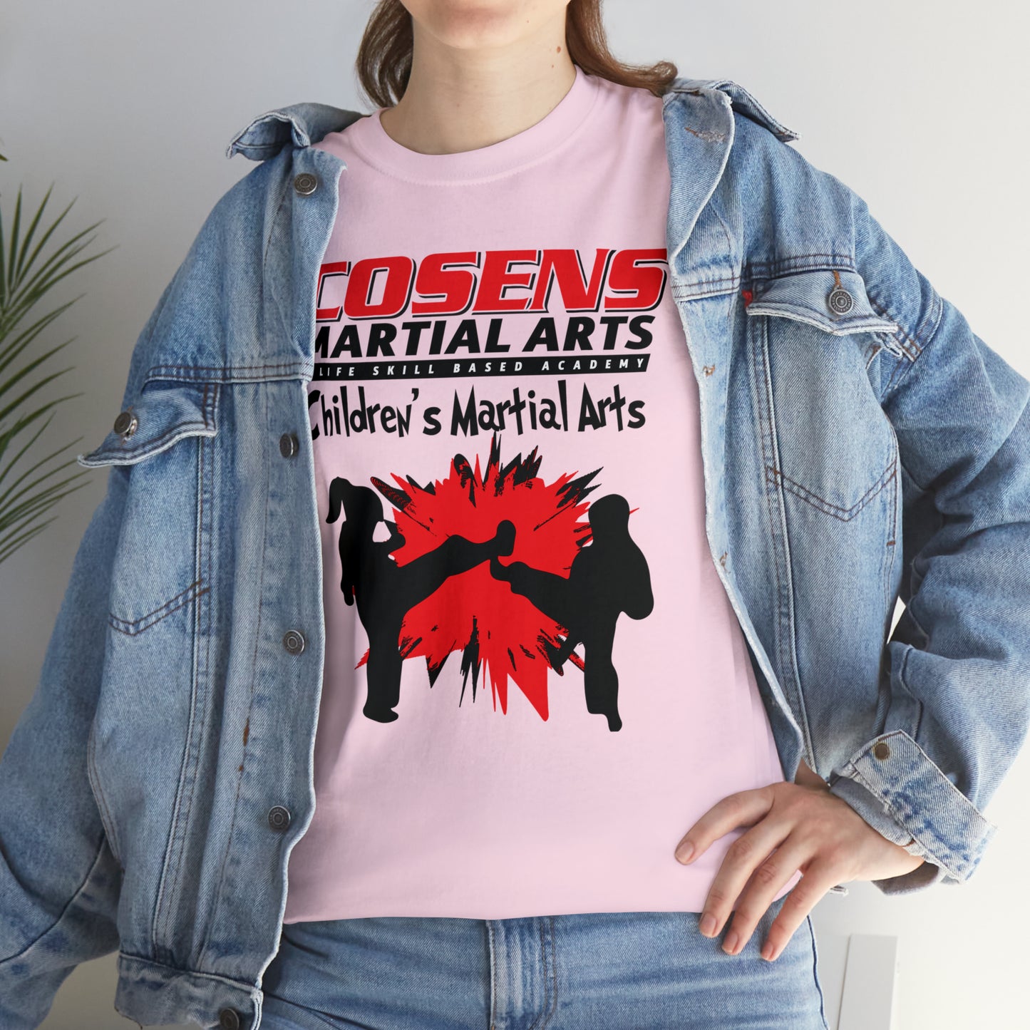 Adult "Childrens Martial Arts" Cosens Martial Arts Unisex Heavy Cotton Tee Unisex Heavy Cotton Tee