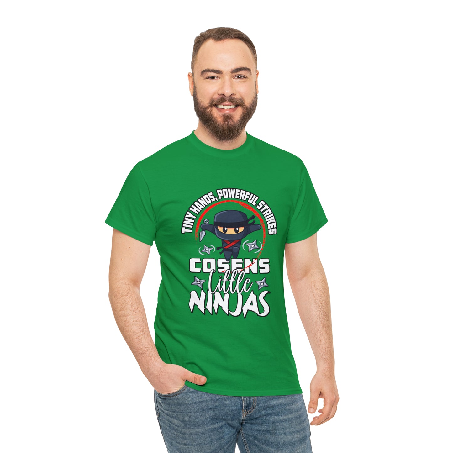 Little Ninjas Adult Unisex Heavy Cotton Tee