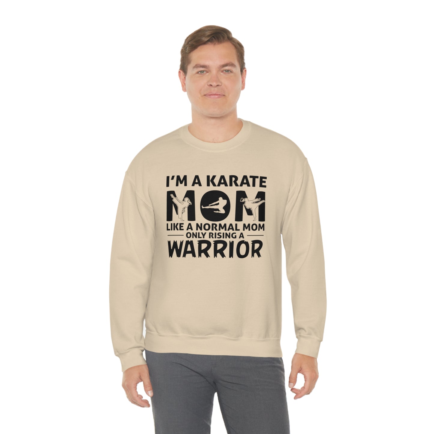 Cosens I'm a Karate Mom Heavy Blend™ Crewneck Sweatshirt