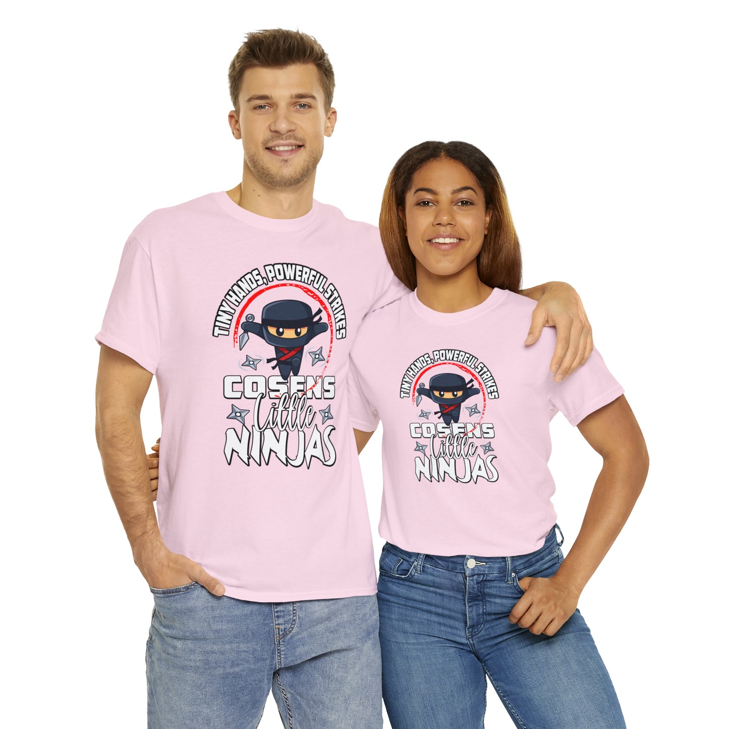 Adult "Little Ninjas" Cosens Martial Arts Unisex Heavy Cotton Tee Unisex Heavy Cotton Tee