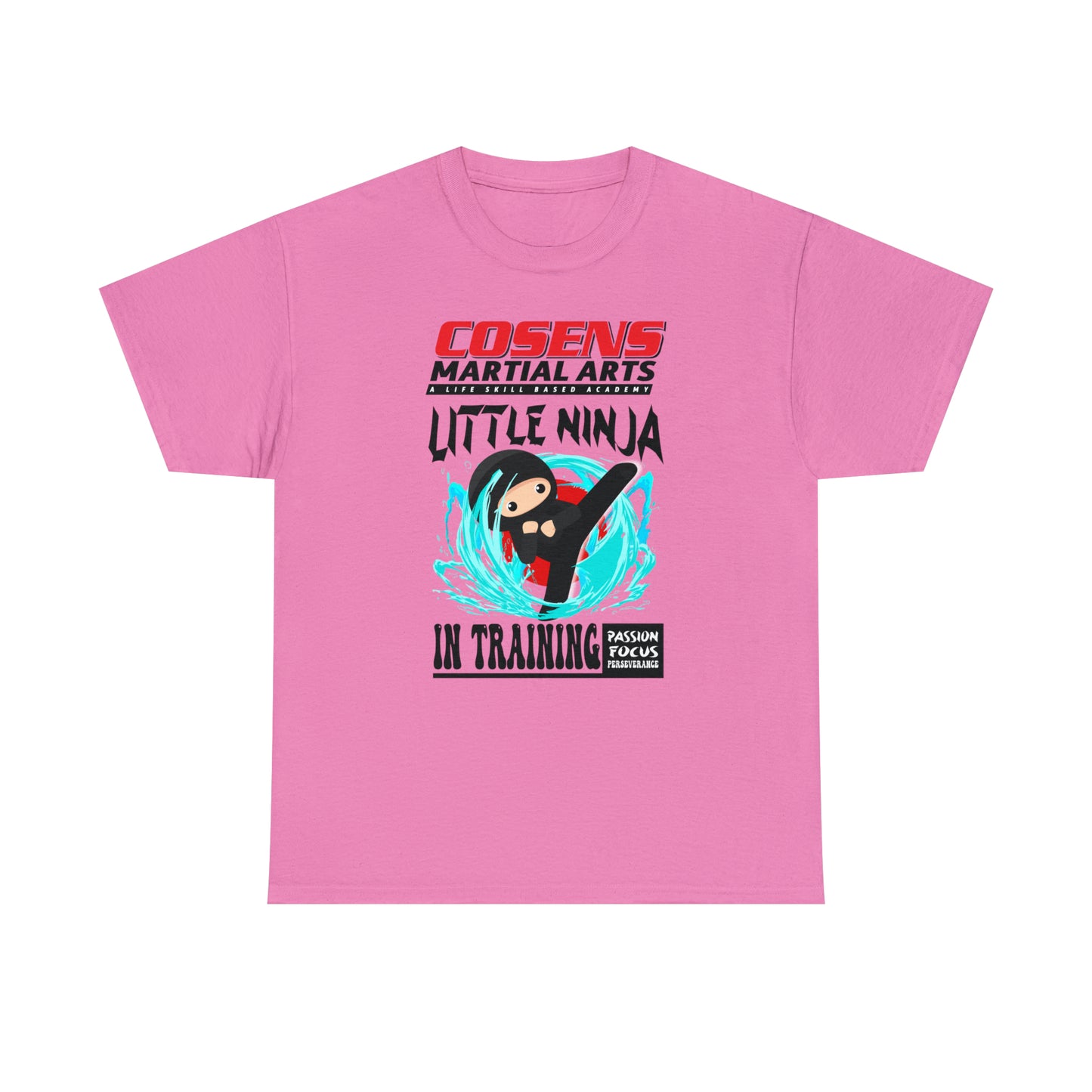 Adult "Little Ninja in Training" Cosens Martial Arts Unisex Heavy Cotton Tee Unisex Heavy Cotton Tee