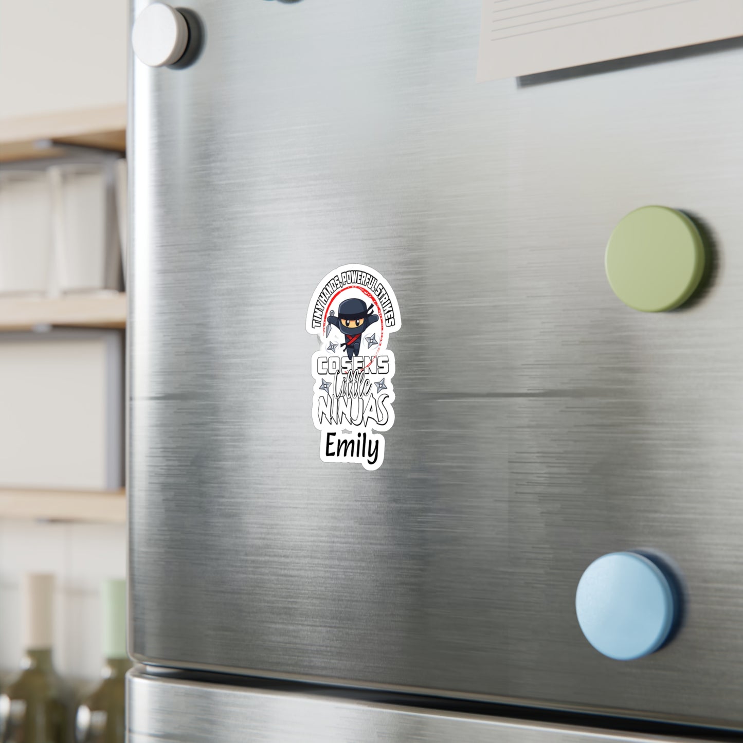 Customized Vinyl Decals - Little Ninjas!