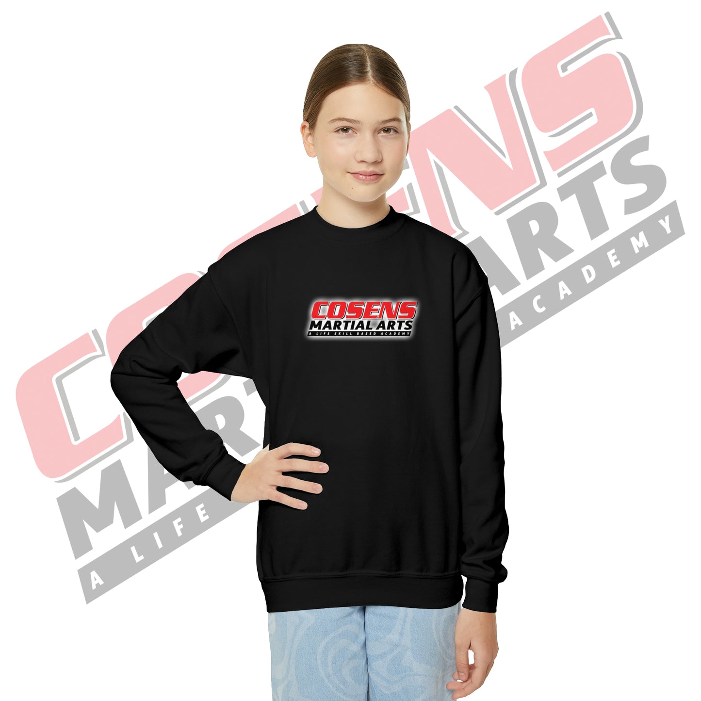 Youth Custom Crewneck Sweatshirt (Name on Back)