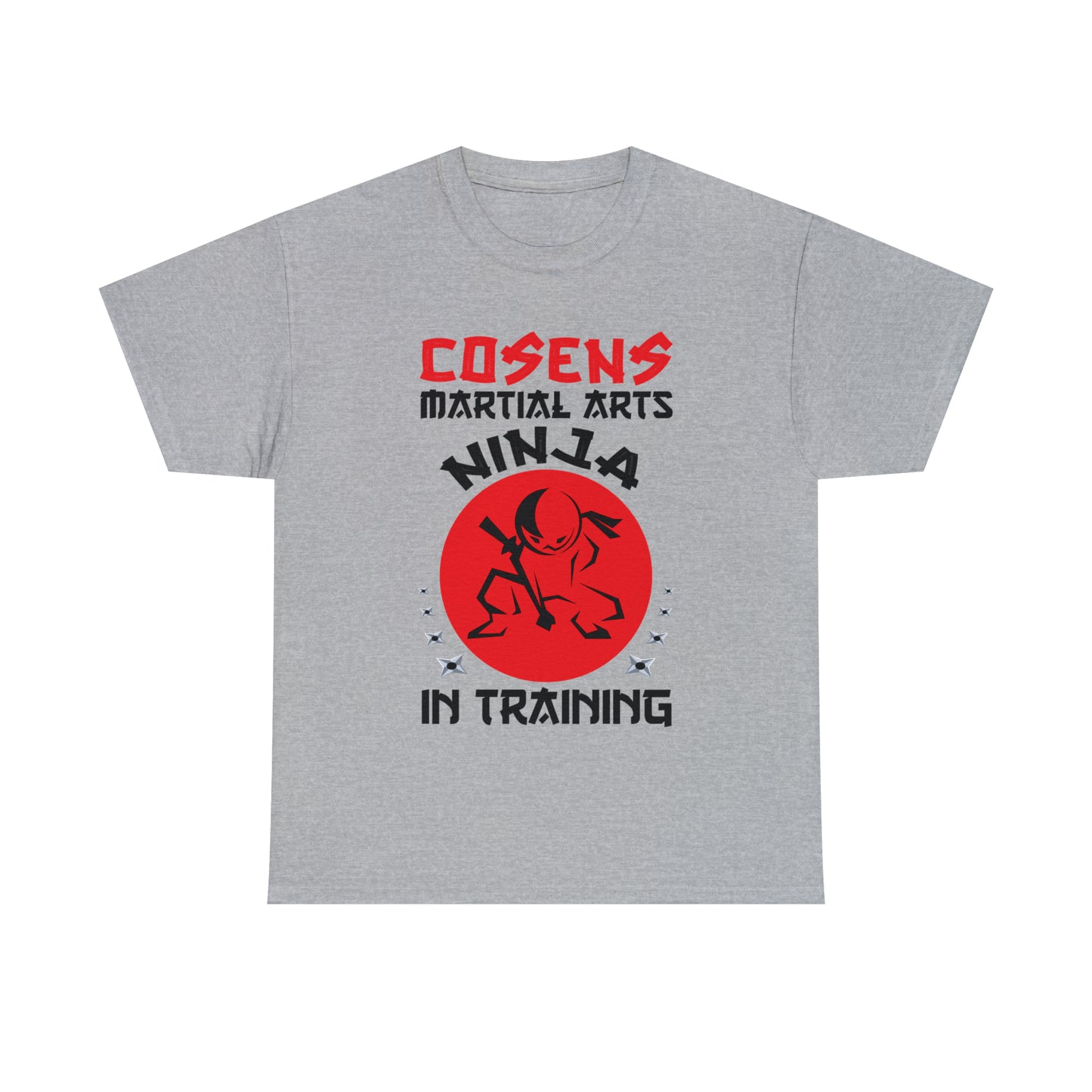 Adult "Ninja in Training" Unisex Heavy Cotton Tee