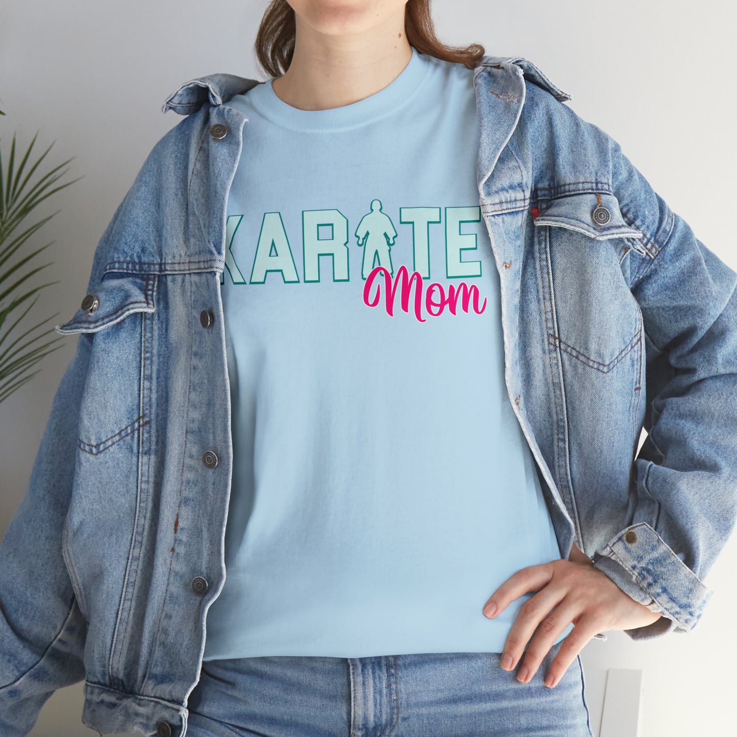 Karate Mom Life Heavy Cotton Tee