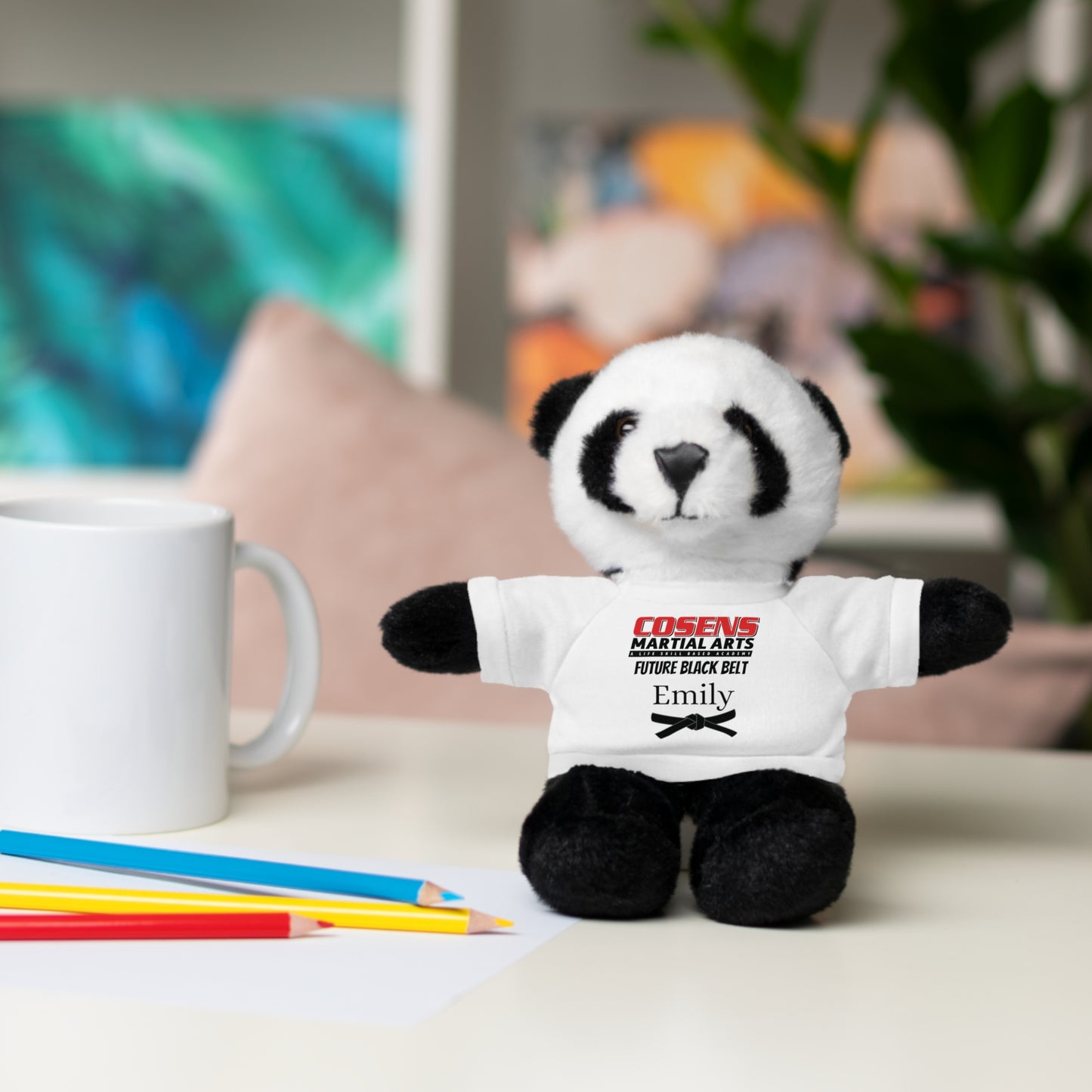 Personalized Cuddle Buddy for Your Little Martial Artist!