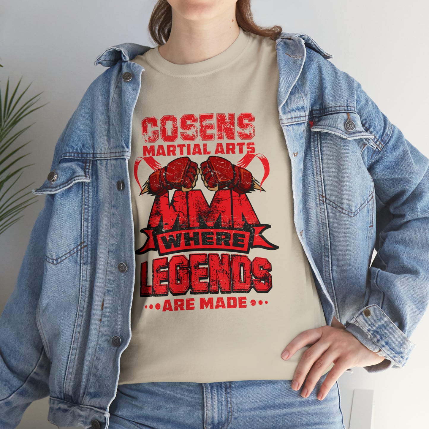 Legends Adult Cosens Martial Arts Unisex Heavy Cotton Tee