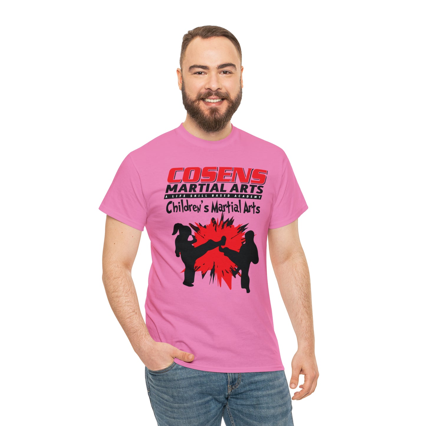 Adult "Childrens Martial Arts" Cosens Martial Arts Unisex Heavy Cotton Tee Unisex Heavy Cotton Tee