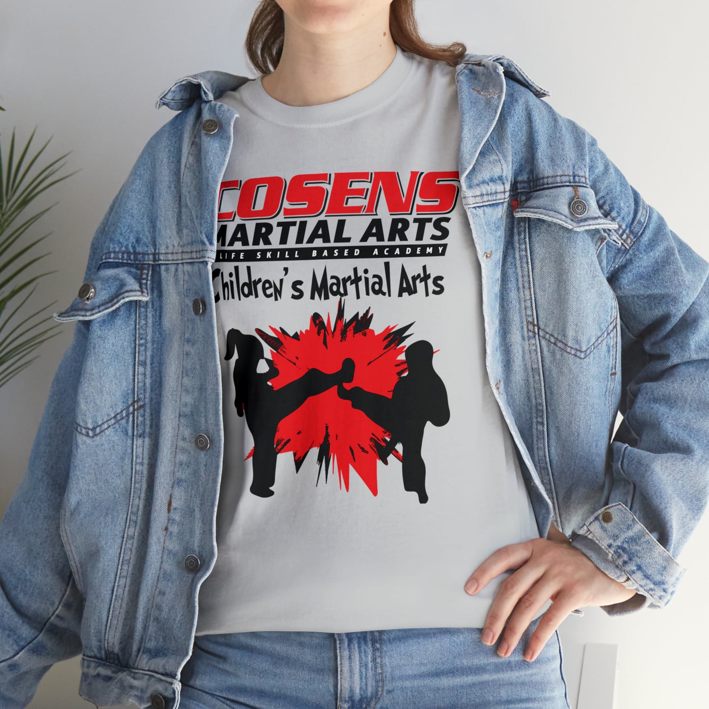 Adult "Childrens Martial Arts" Cosens Martial Arts Unisex Heavy Cotton Tee Unisex Heavy Cotton Tee