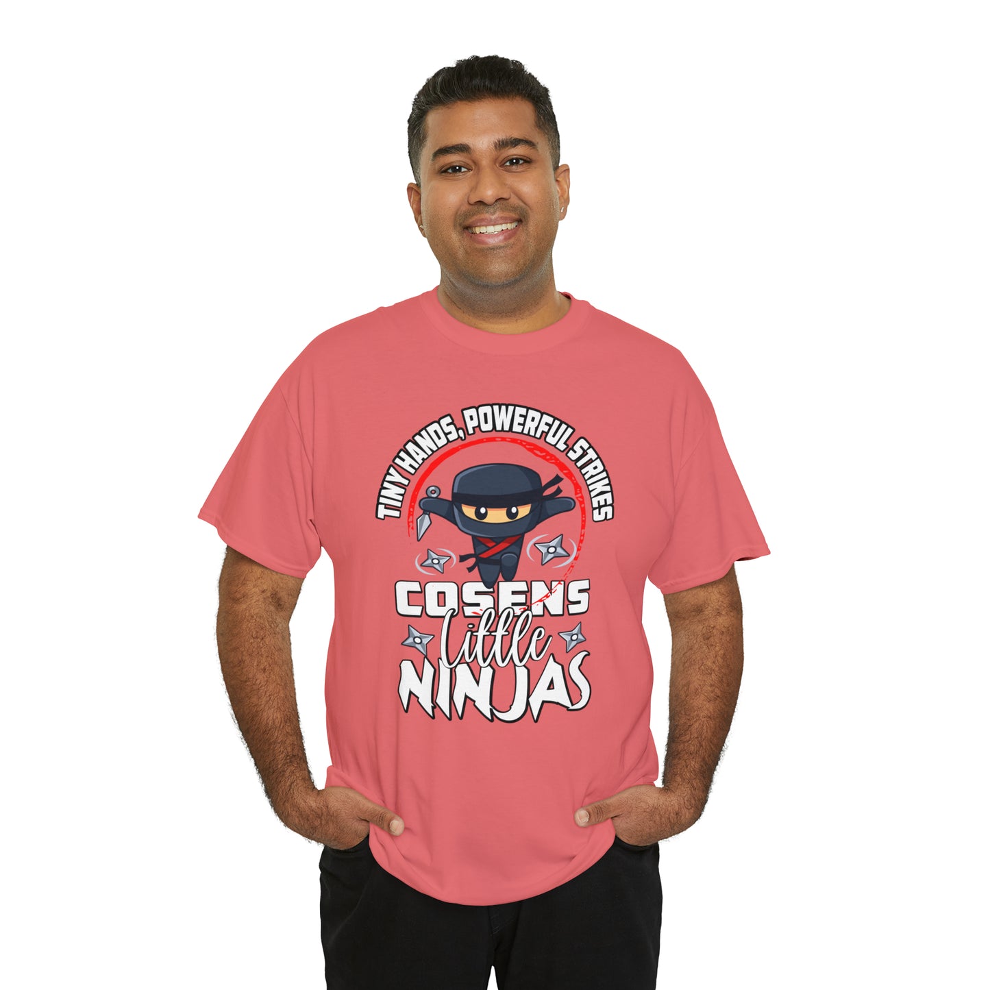 Adult "Little Ninjas" Cosens Martial Arts Unisex Heavy Cotton Tee Unisex Heavy Cotton Tee