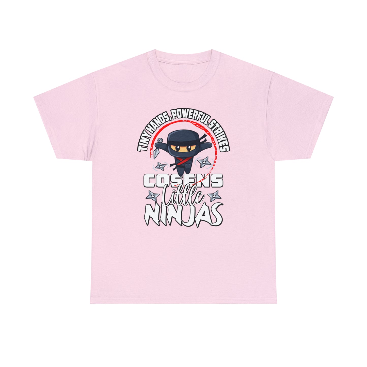 Adult "Little Ninjas" Cosens Martial Arts Unisex Heavy Cotton Tee Unisex Heavy Cotton Tee
