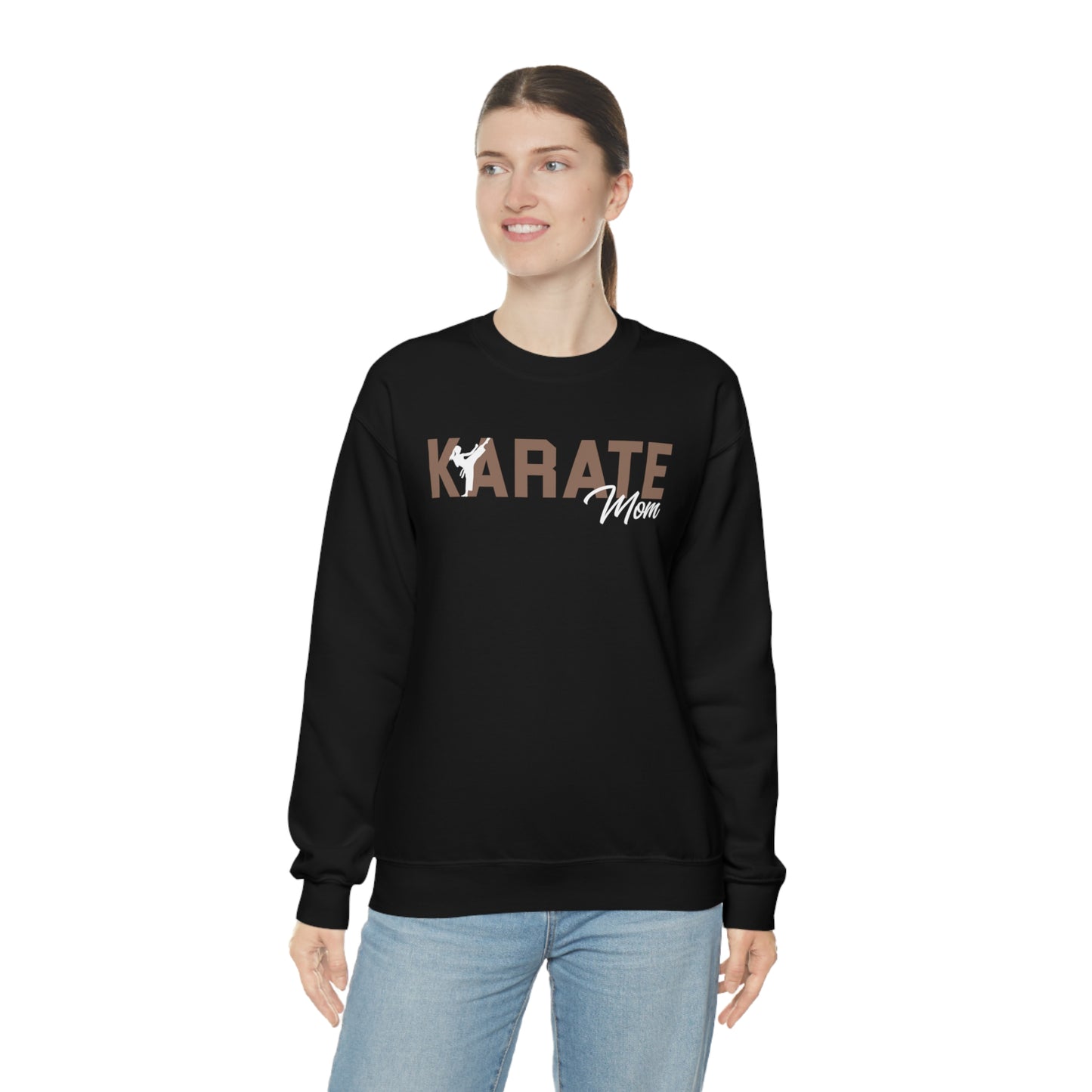 Cosens Karate Mom New Heavy Blend™ Crewneck Sweatshirt