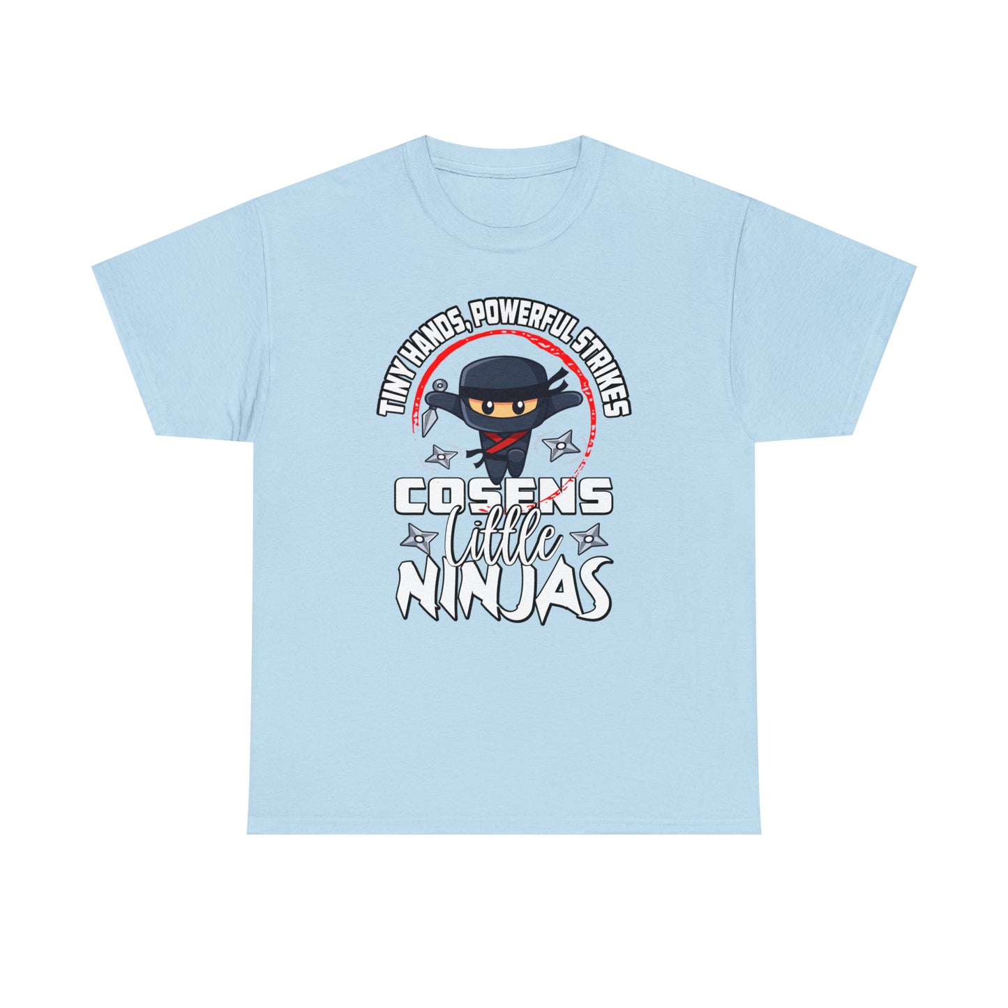 Adult "Little Ninjas" Cosens Martial Arts Unisex Heavy Cotton Tee Unisex Heavy Cotton Tee