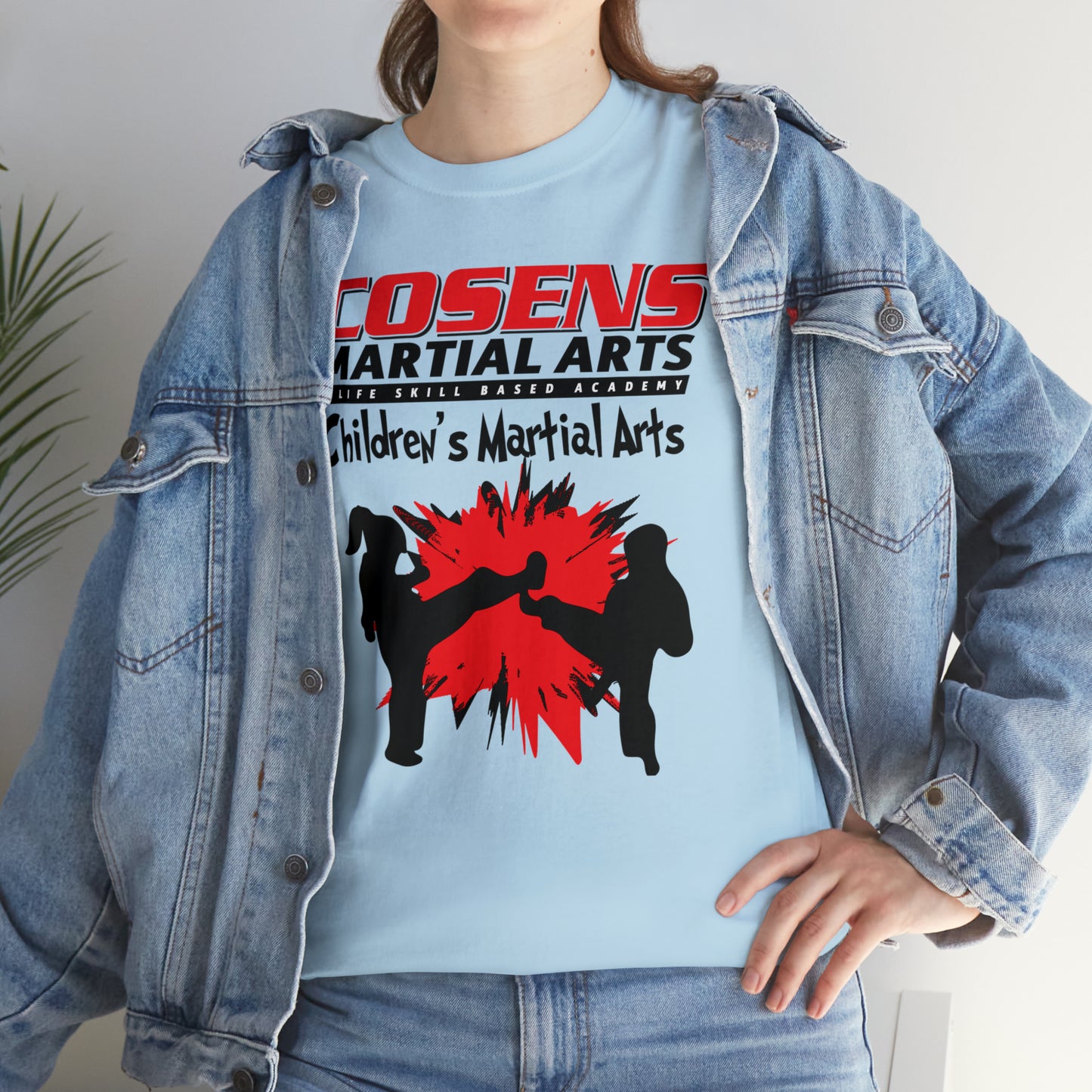 Adult "Childrens Martial Arts" Cosens Martial Arts Unisex Heavy Cotton Tee Unisex Heavy Cotton Tee
