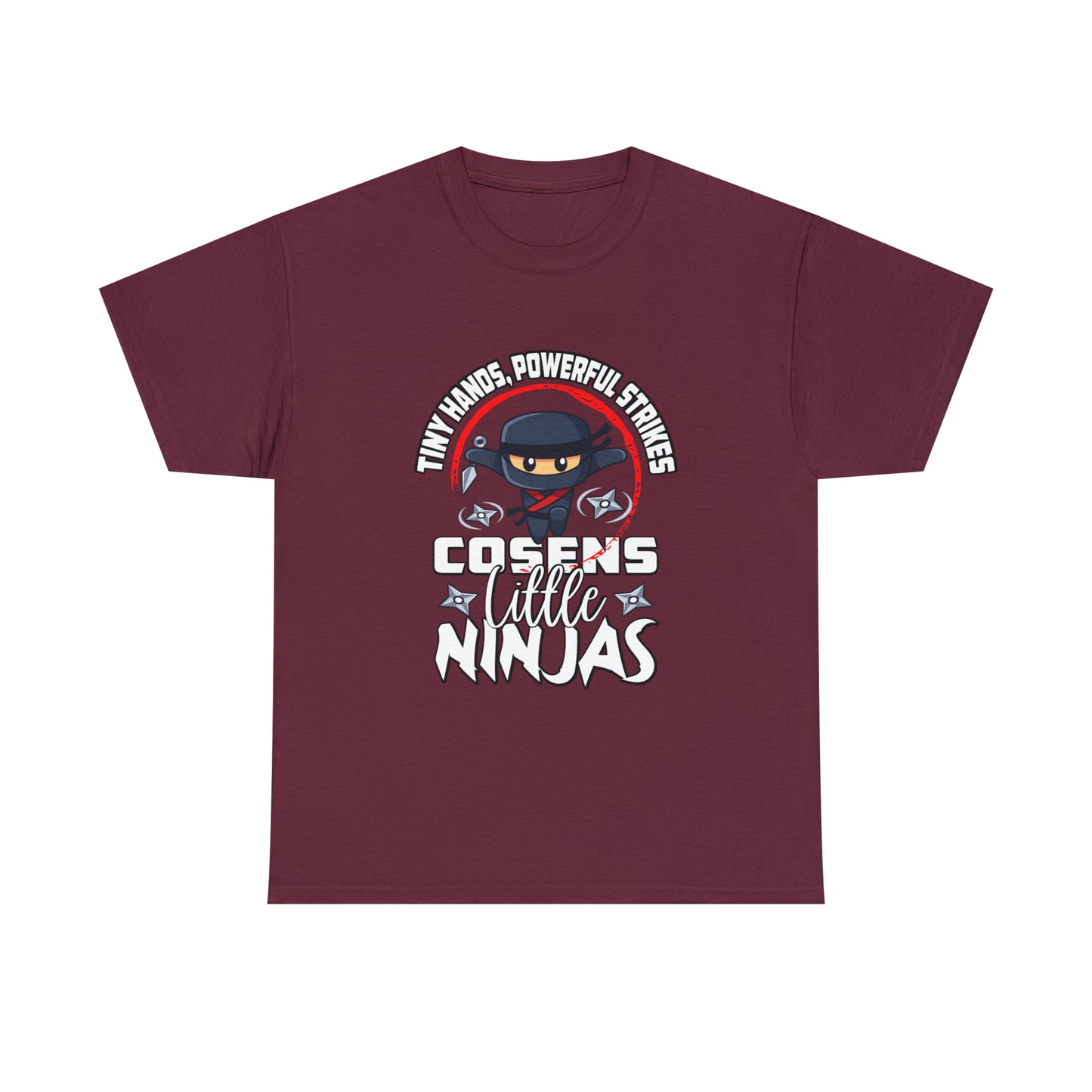 Little Ninjas Adult Unisex Heavy Cotton Tee