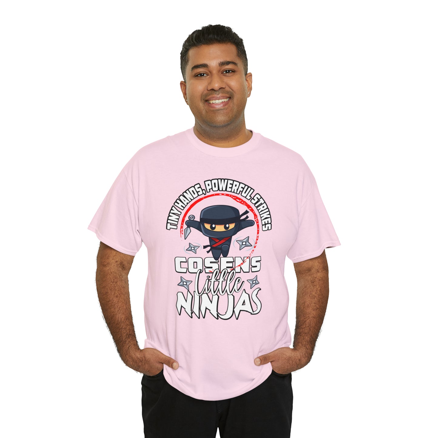Adult "Little Ninjas" Cosens Martial Arts Unisex Heavy Cotton Tee Unisex Heavy Cotton Tee