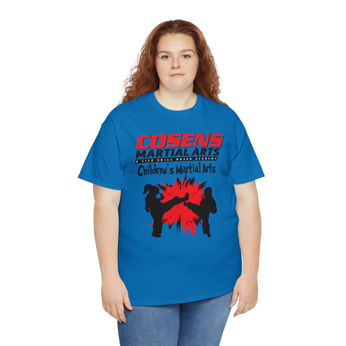 Adult "Childrens Martial Arts" Cosens Martial Arts Unisex Heavy Cotton Tee Unisex Heavy Cotton Tee