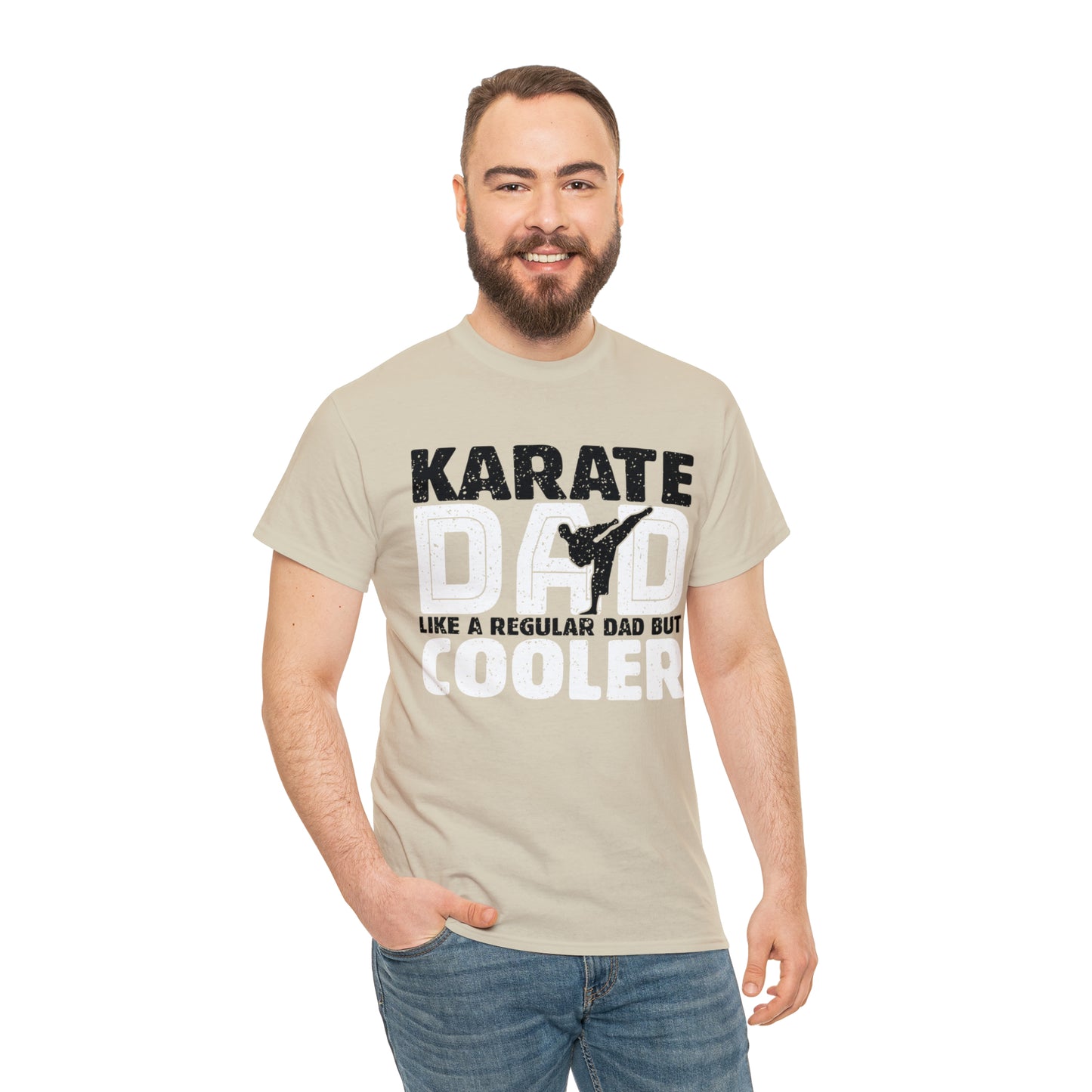 Karate Dad Heavy Cotton Tee