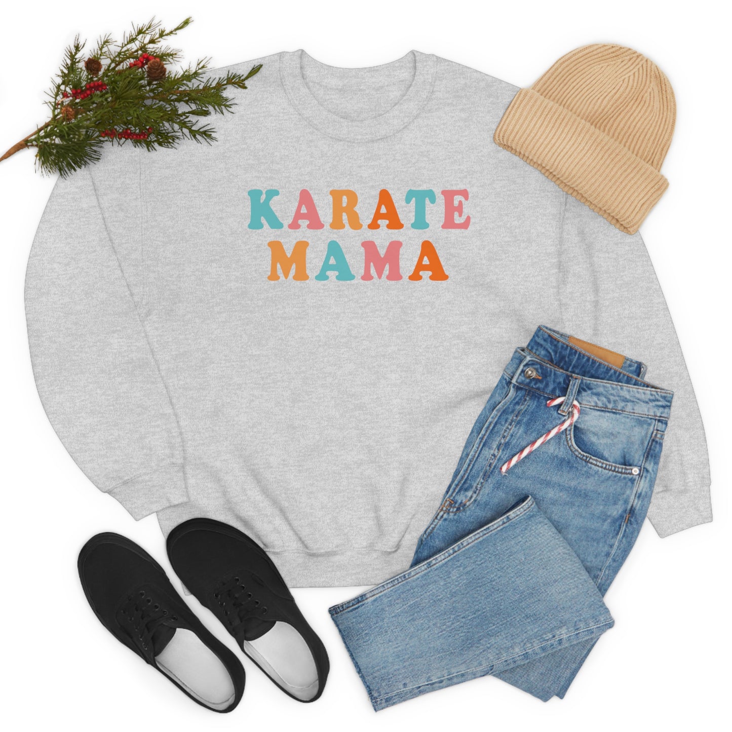 Cosens Karate Mama Heavy Blend™ Crewneck Sweatshirt