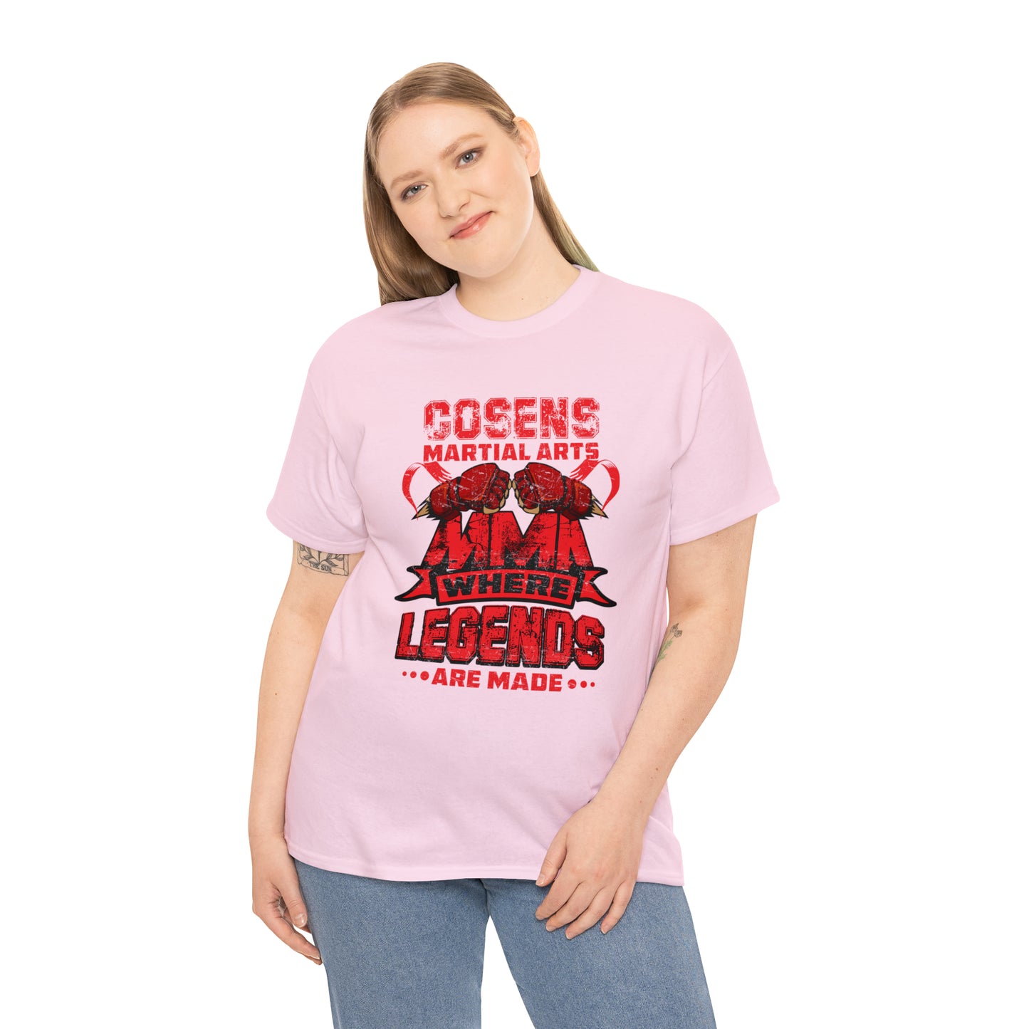 Legends Adult Cosens Martial Arts Unisex Heavy Cotton Tee