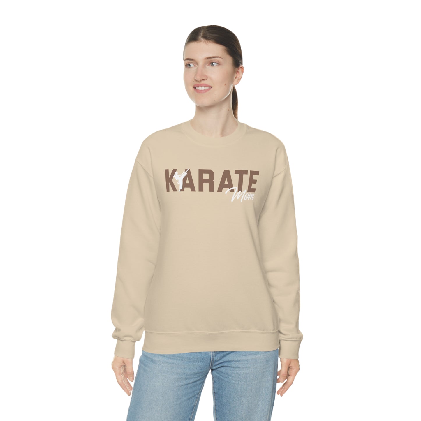 Cosens Karate Mom New Heavy Blend™ Crewneck Sweatshirt